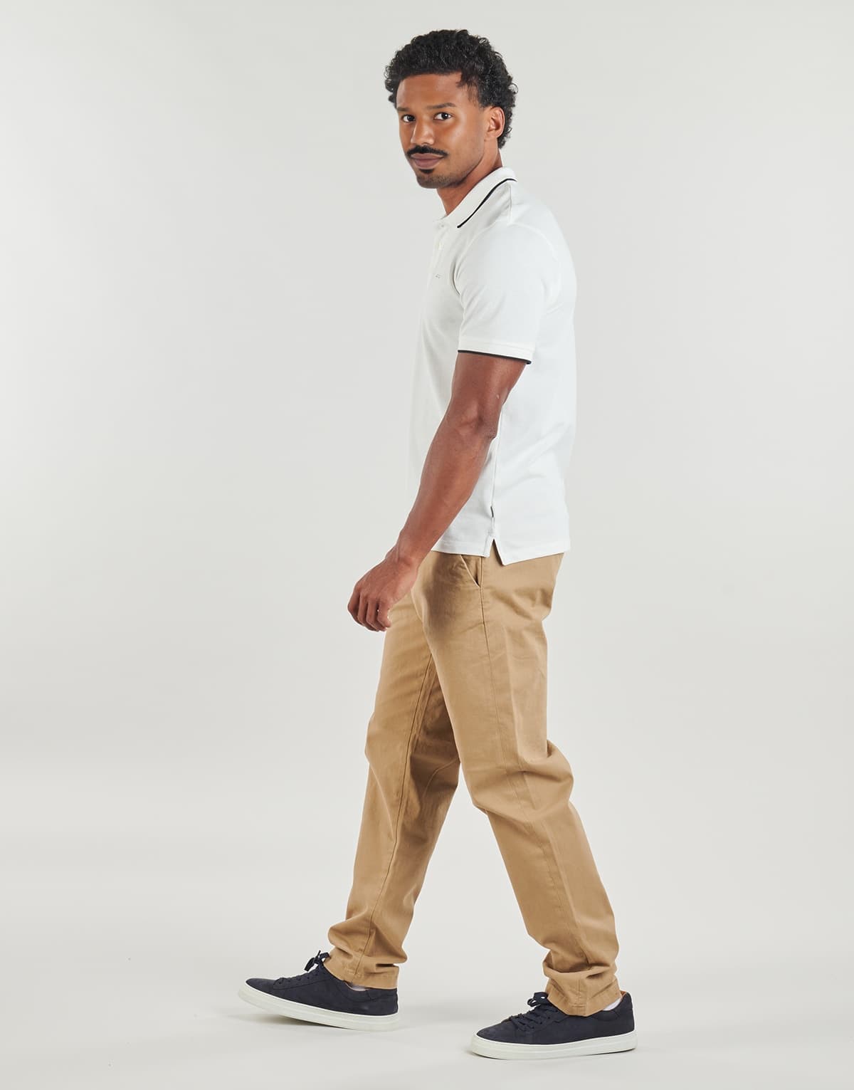 Men's Polo Shirts Jack & Jones White