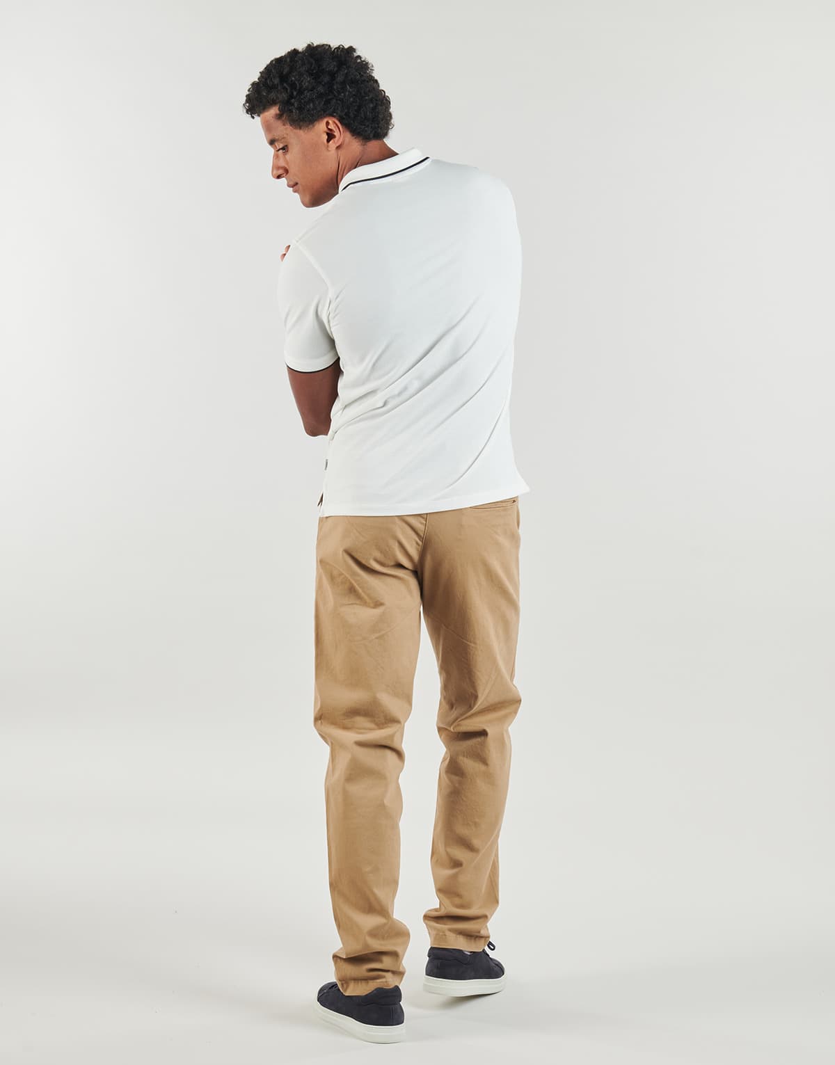 Men's Polo Shirts Jack & Jones White