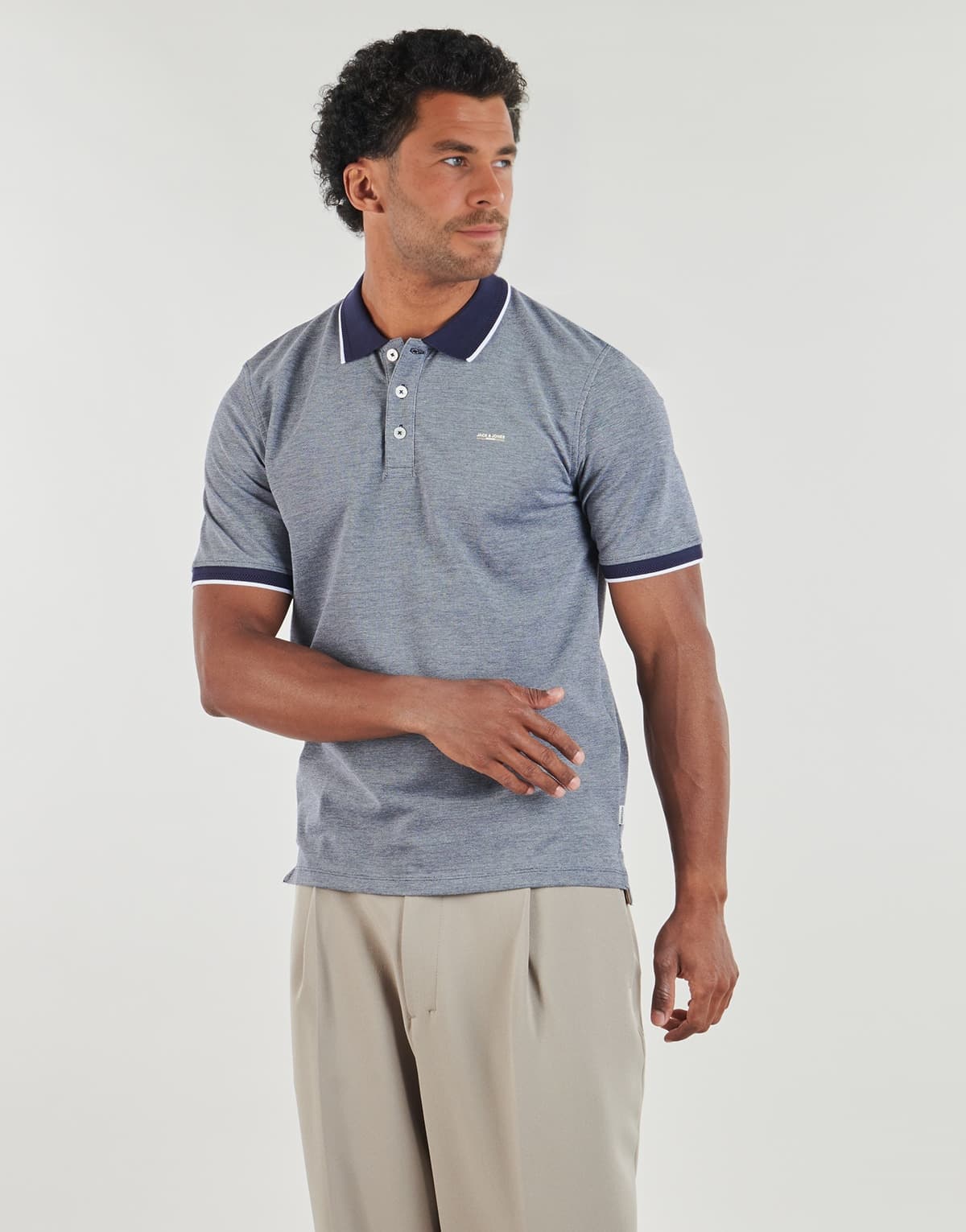 Men's Polo Shirts Jack & Jones Blue