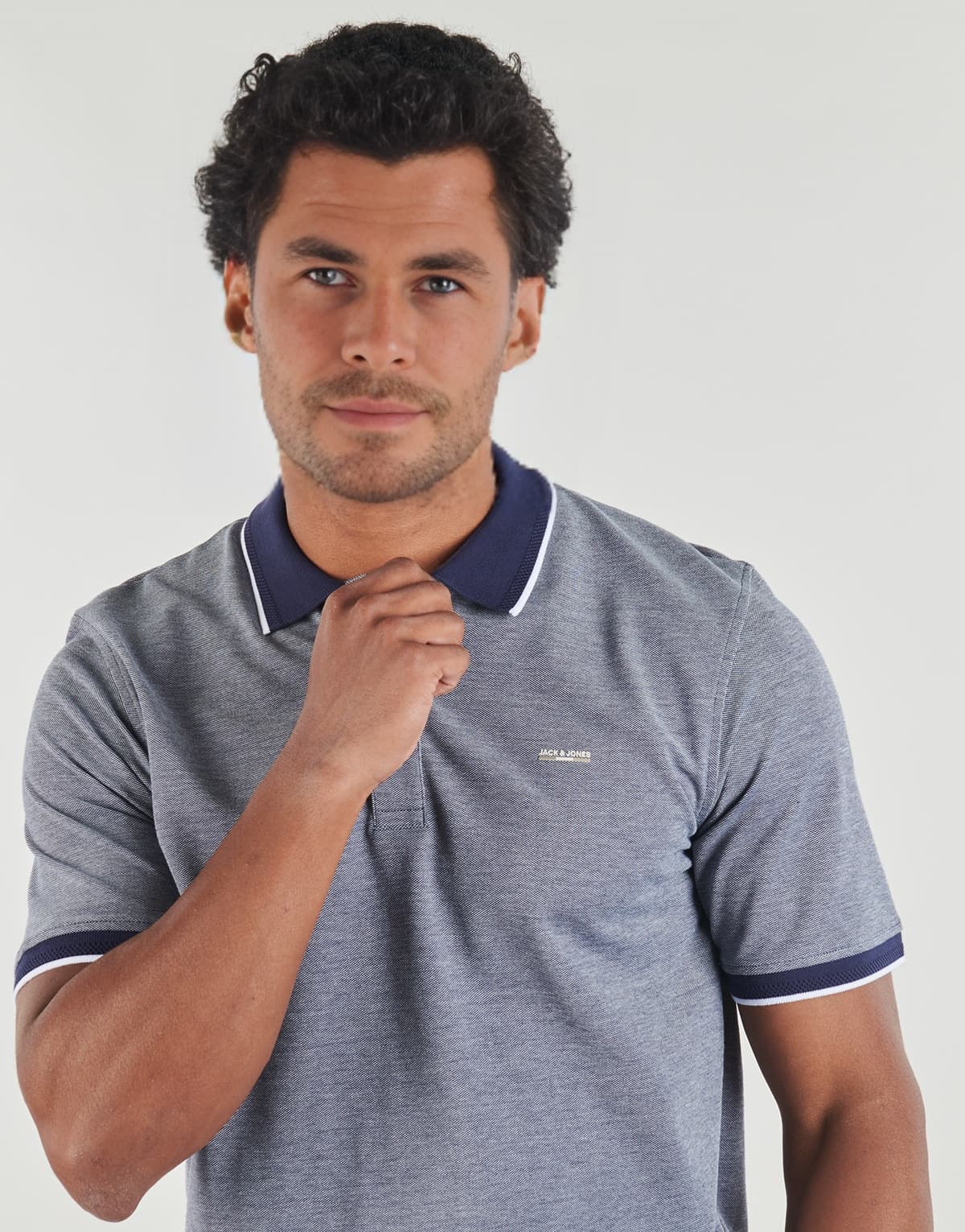 Men's Polo Shirts Jack & Jones Blue