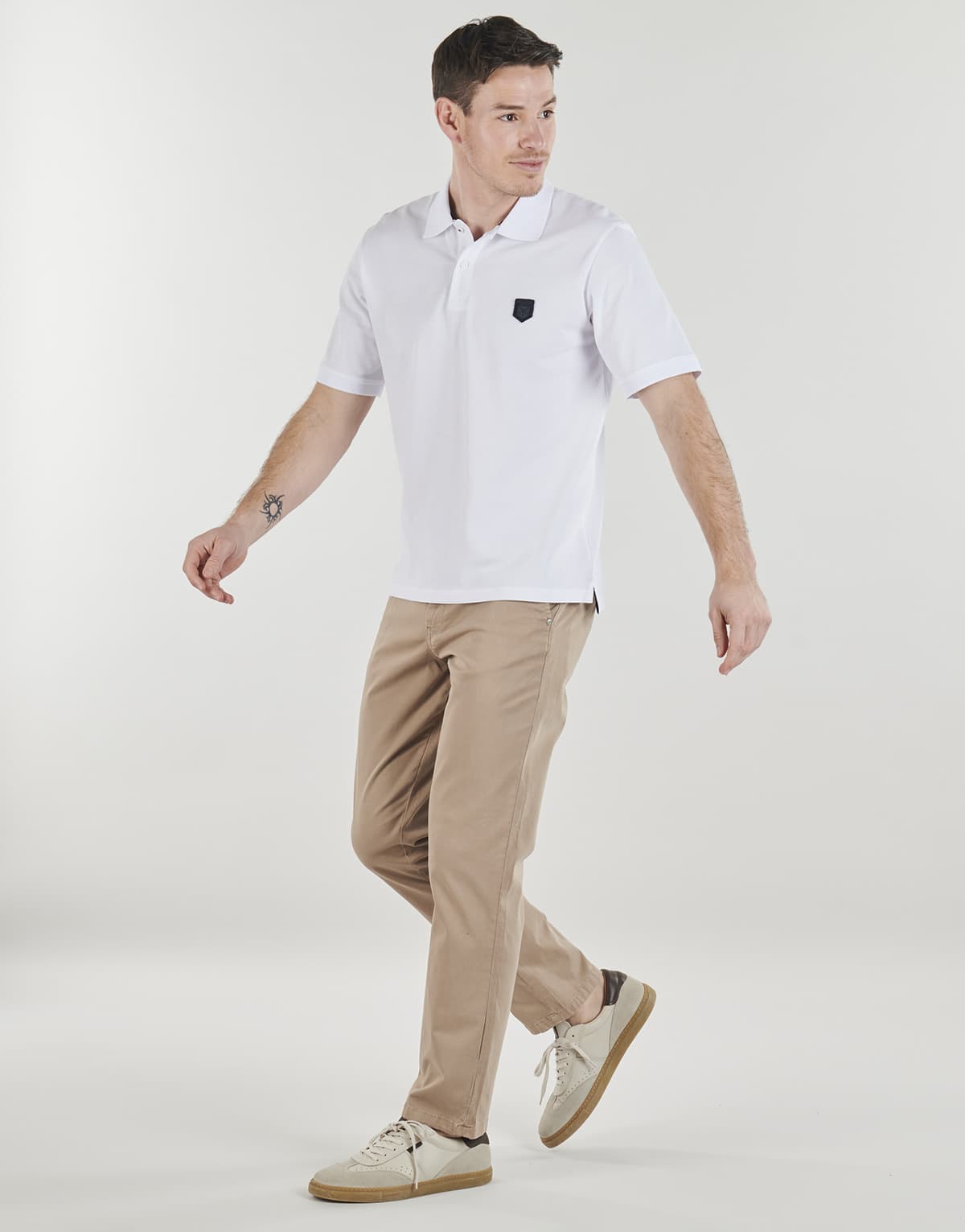 Men's Polo Shirts Jack & Jones White
