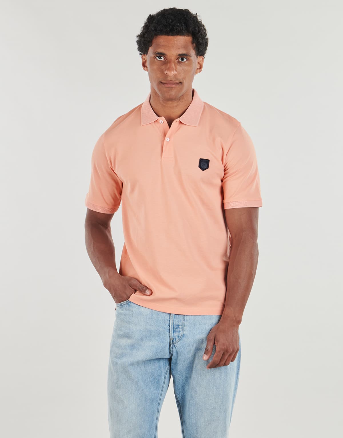 Men's Polo Shirts Jack & Jones Orange