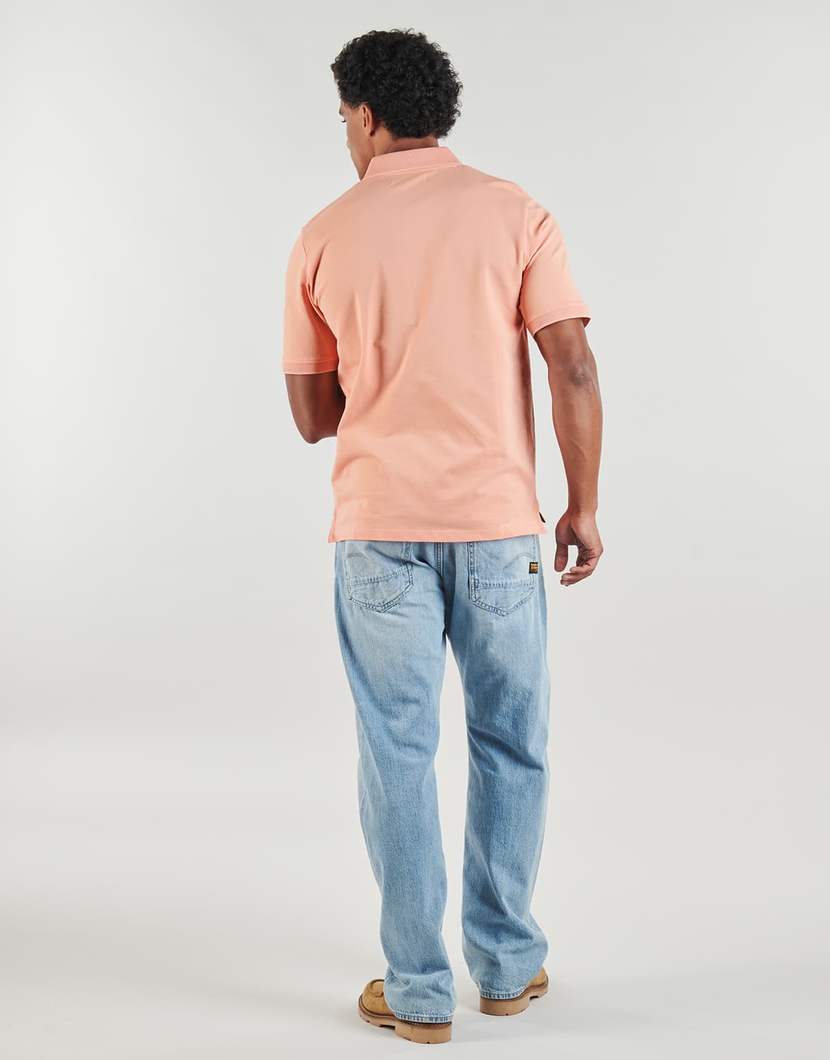Men's Polo Shirts Jack & Jones Orange