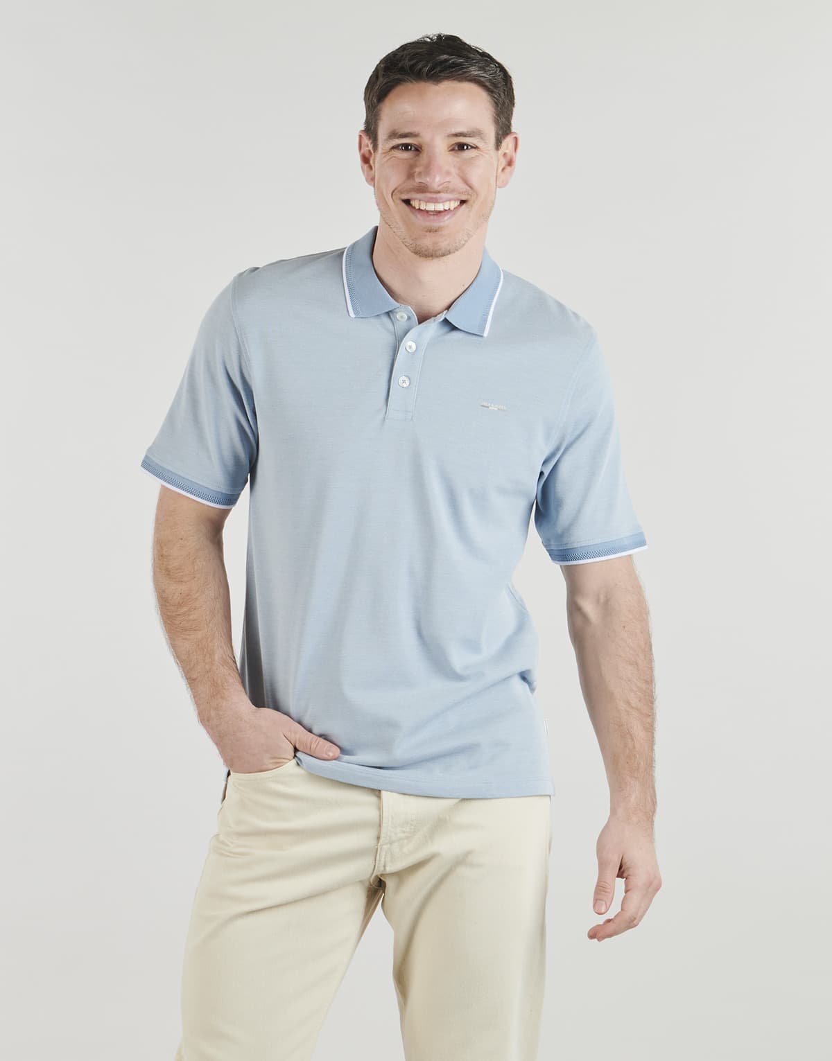 Men's Polo Shirts Jack & Jones Blue