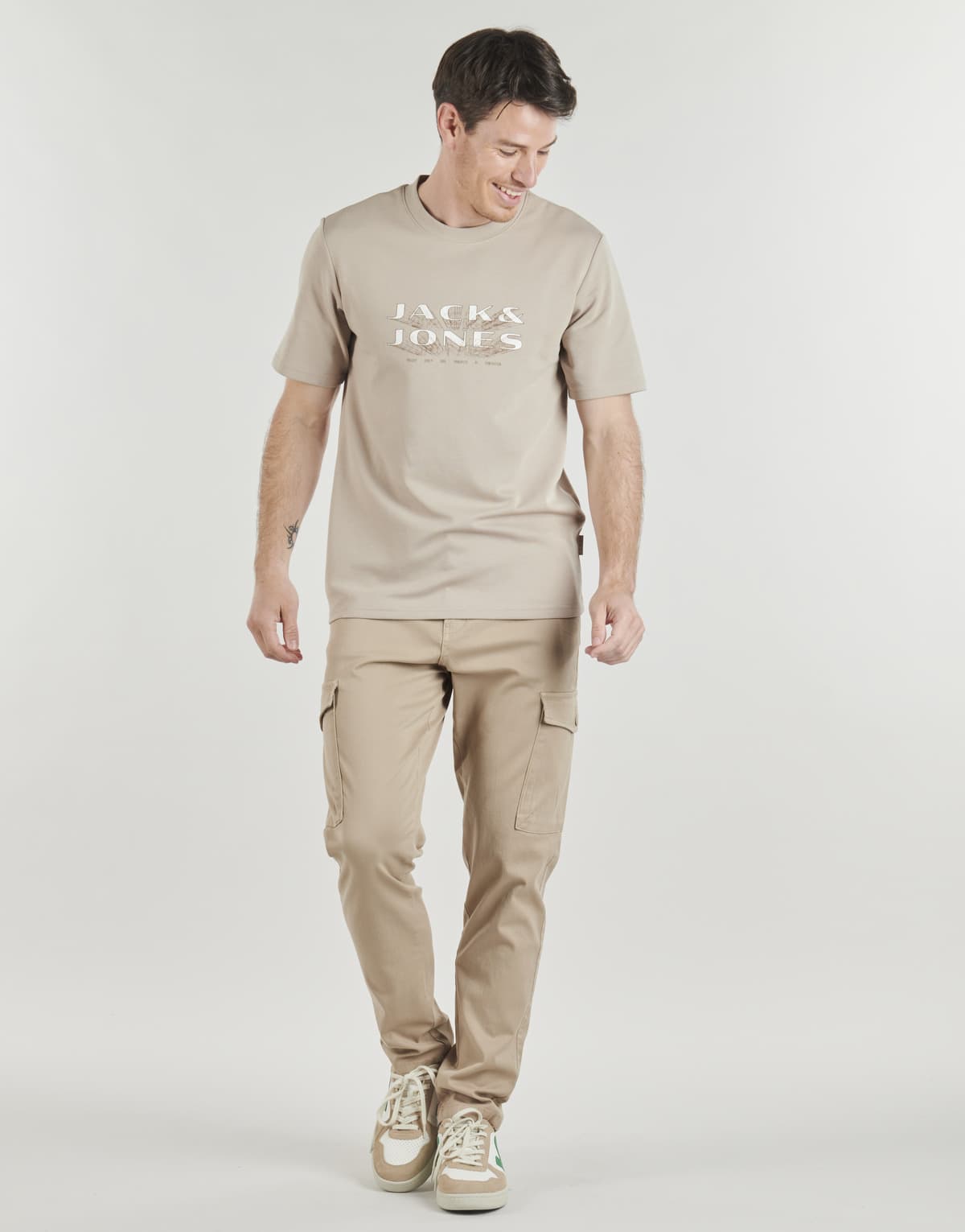 Men's Pants Jack & Jones Beige