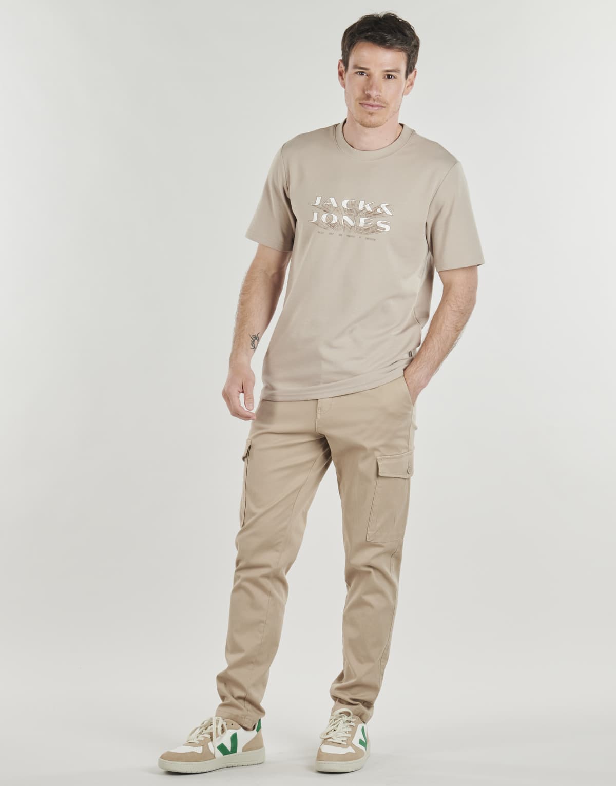 Men's Pants Jack & Jones Beige