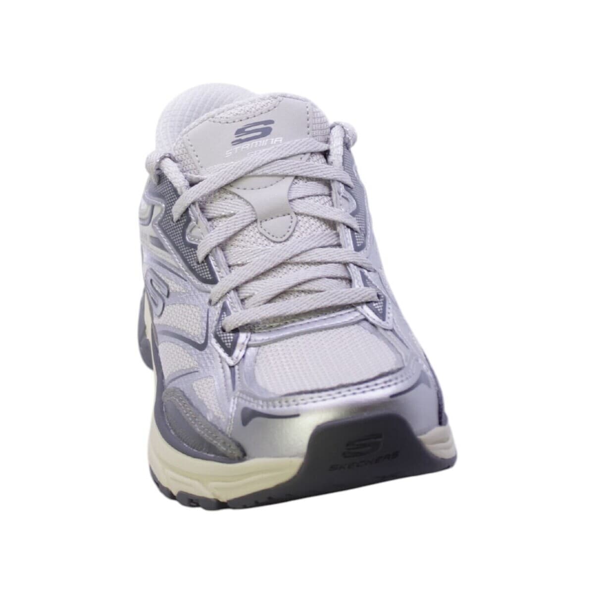Women's Sneakers Skechers Silver