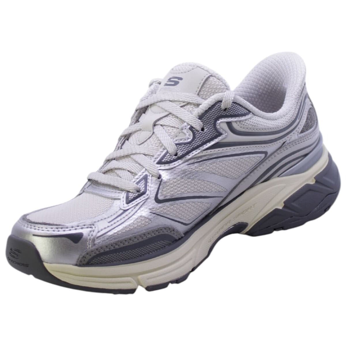 Women's Sneakers Skechers Silver