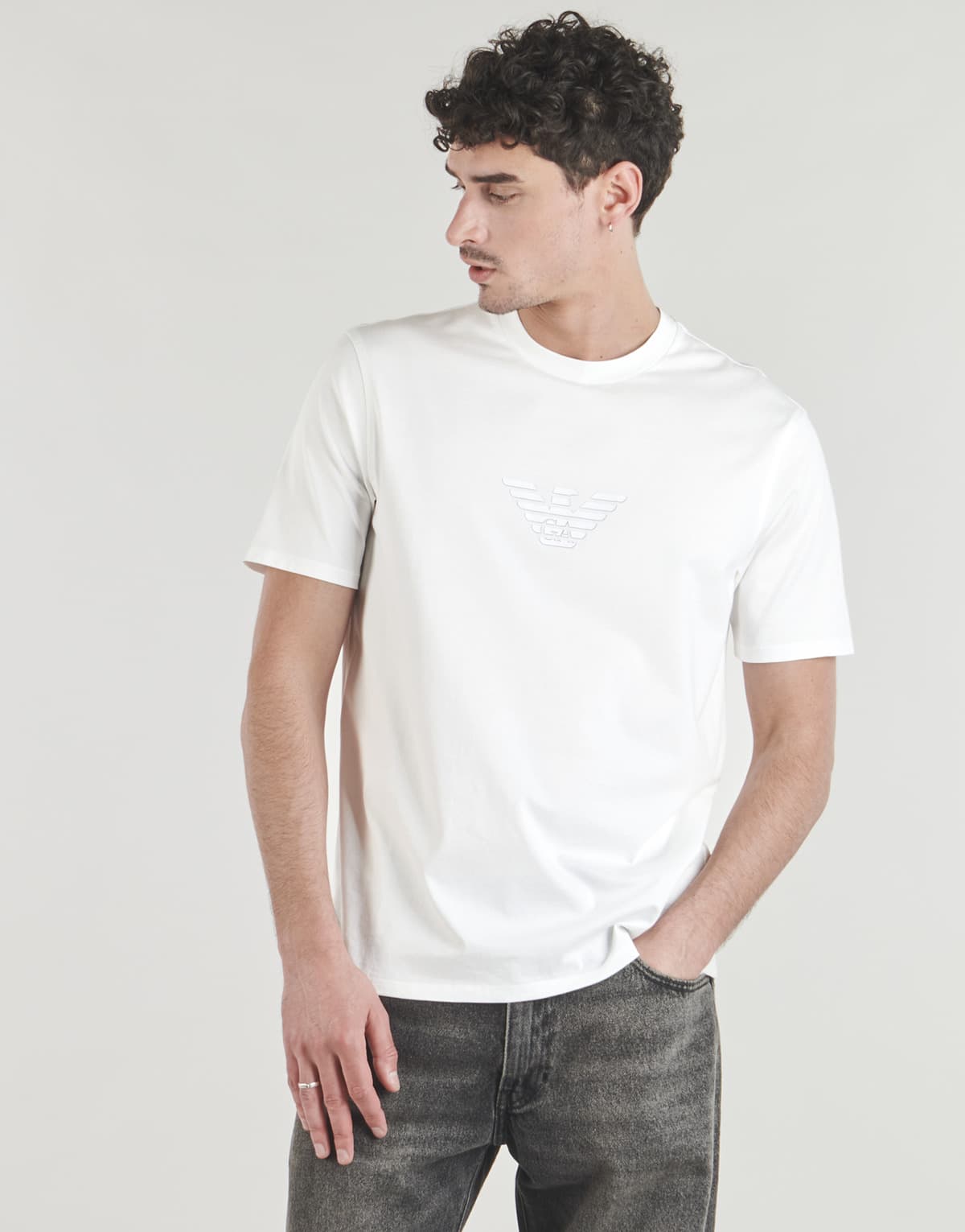 Men's T-Shirts Emporio Armani White