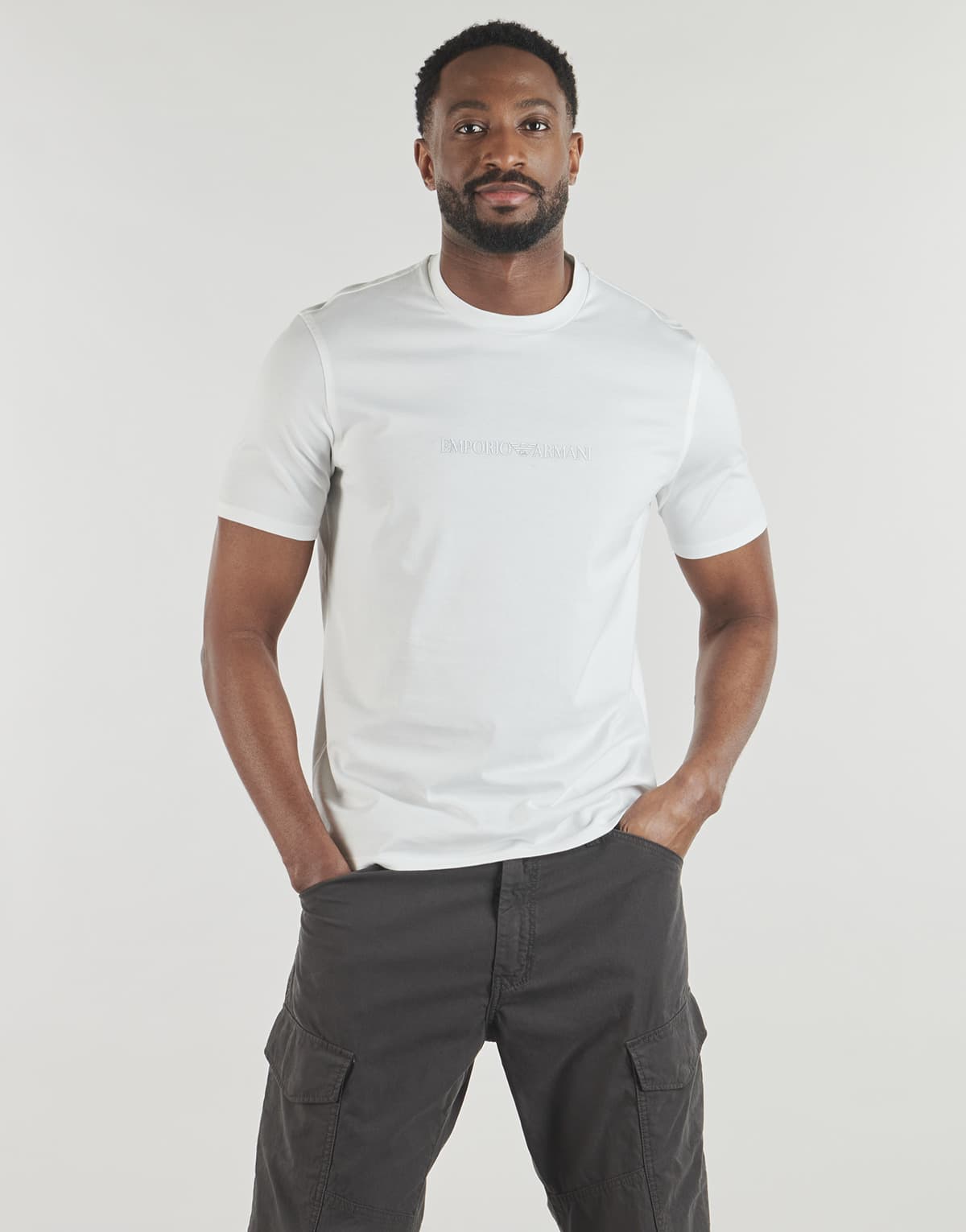 Men's T-Shirts Emporio Armani White