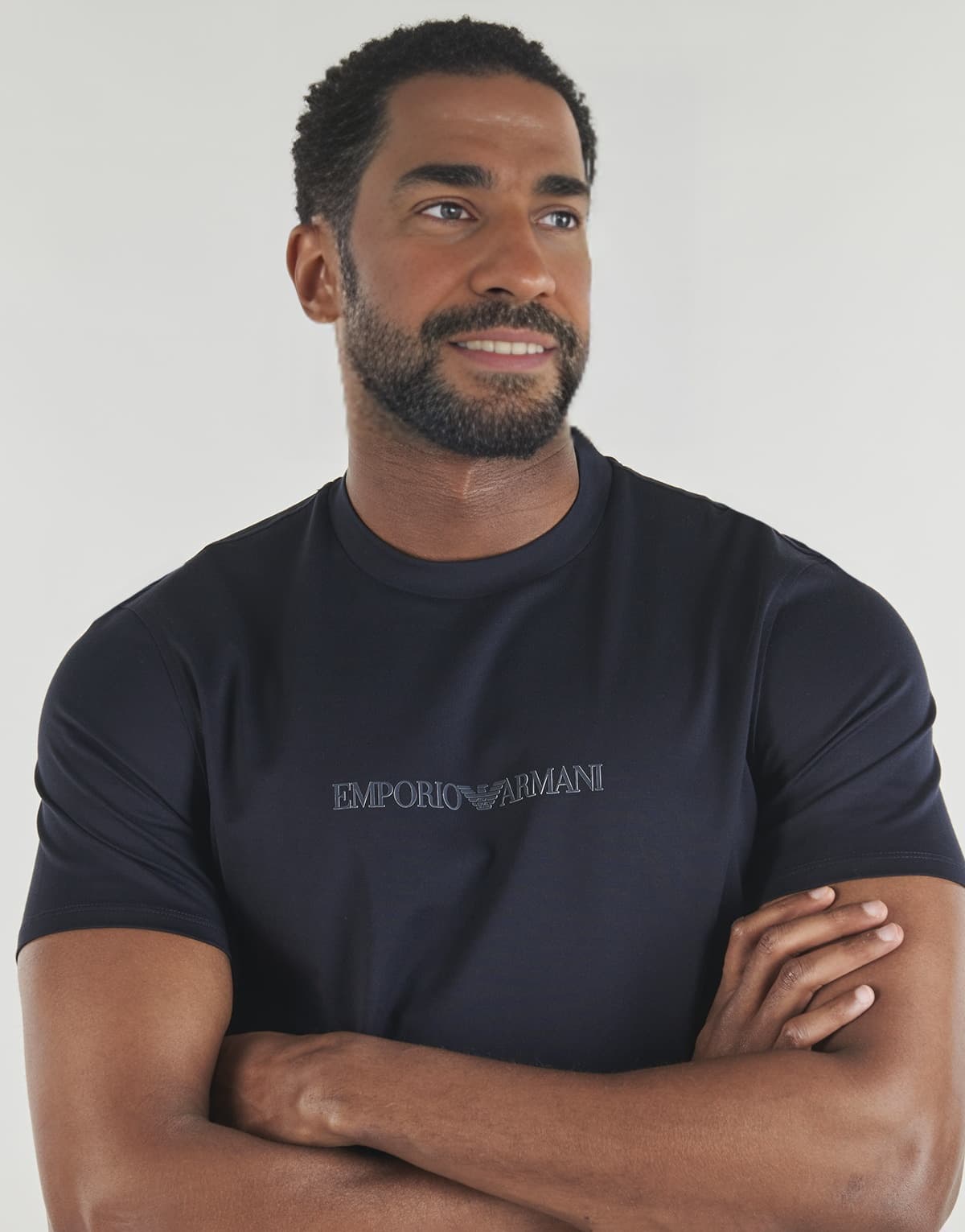 Men's T-Shirts Emporio Armani Blue