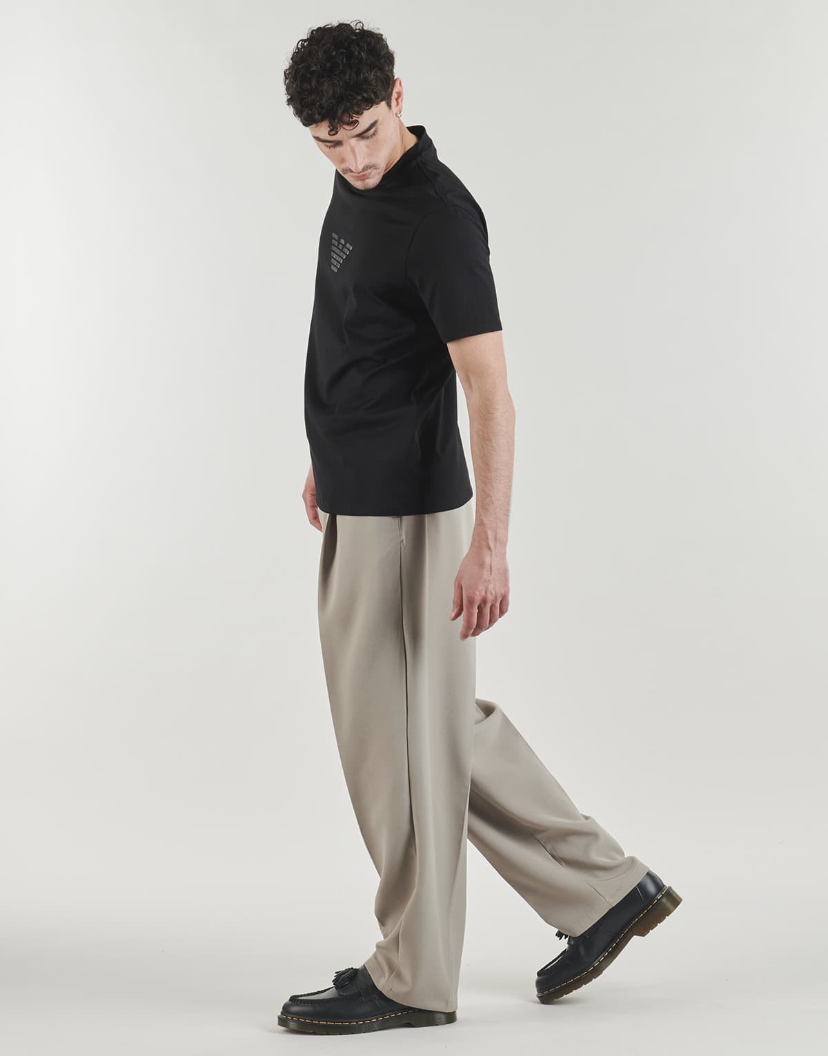 Men's T-Shirts Emporio Armani Black