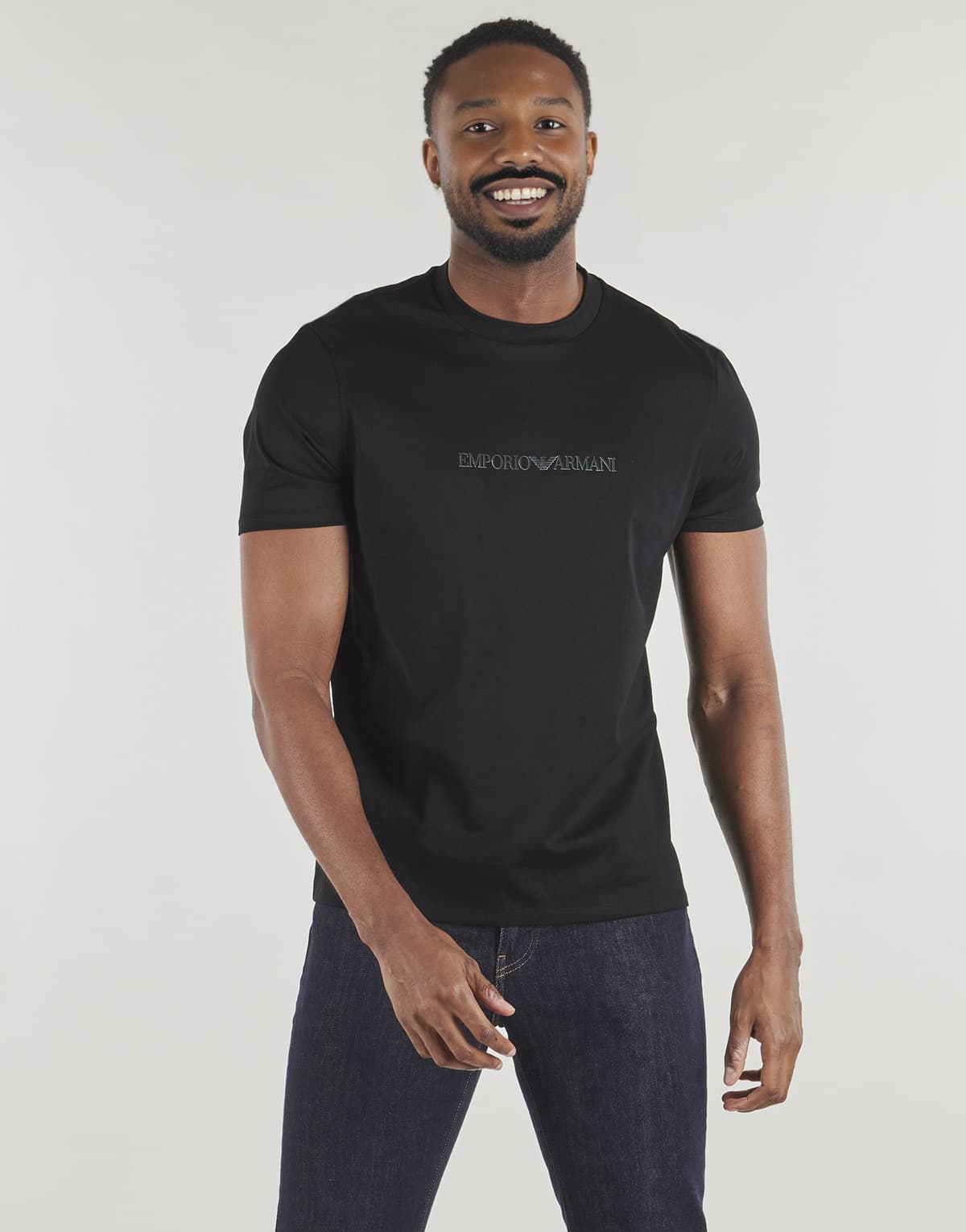 Men's T-Shirts Emporio Armani Black
