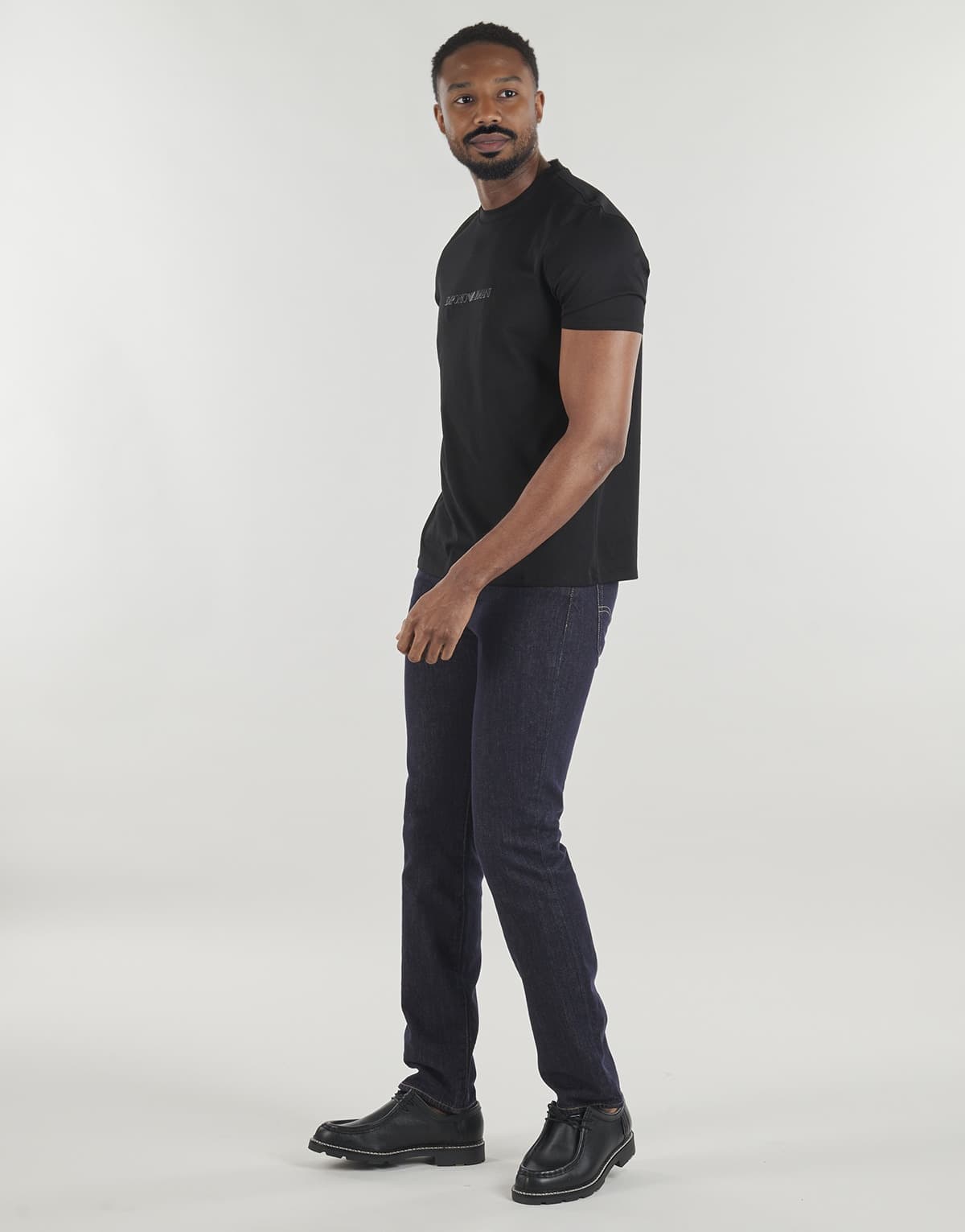 Men's T-Shirts Emporio Armani Black