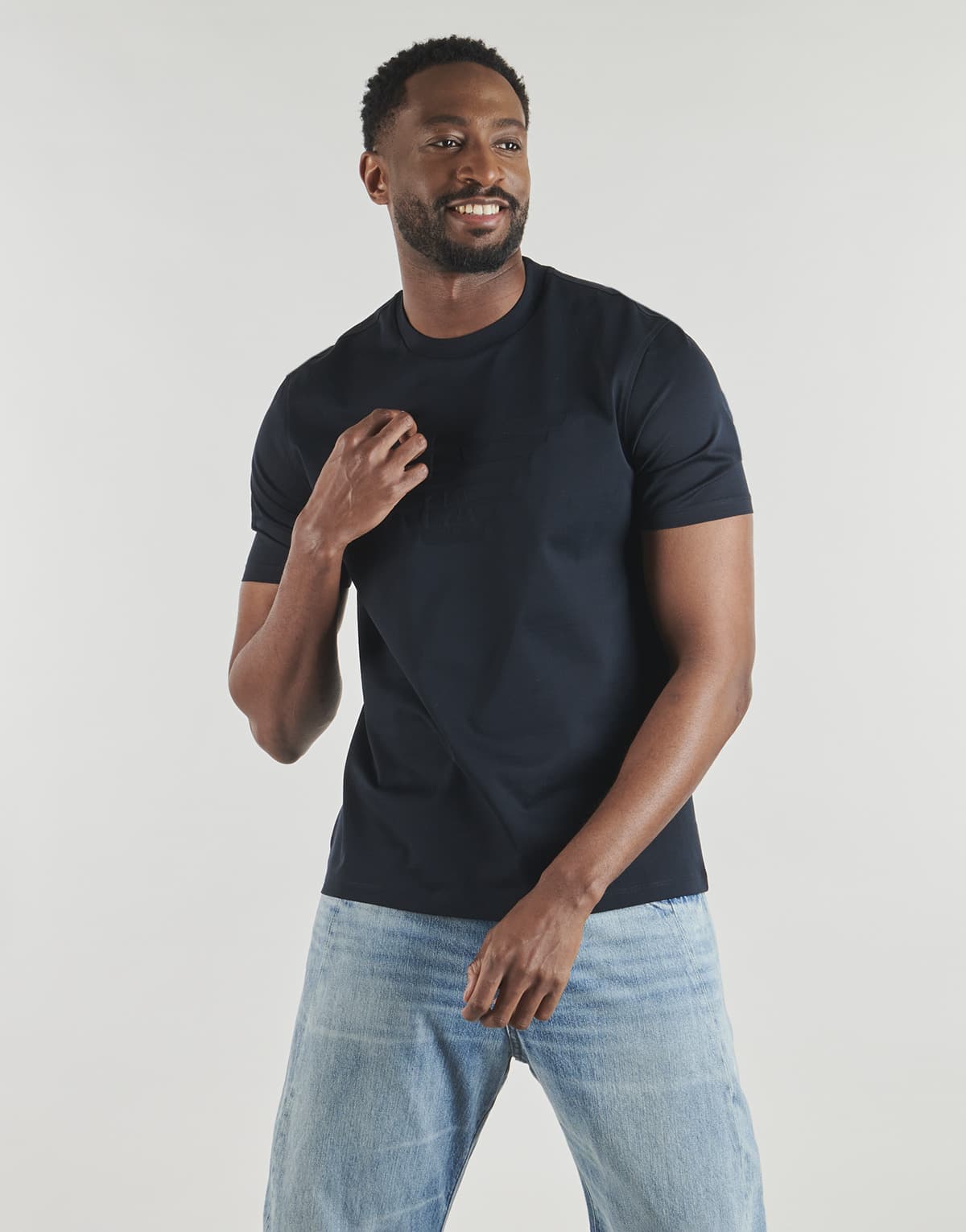 Men's T-Shirts Emporio Armani Blue