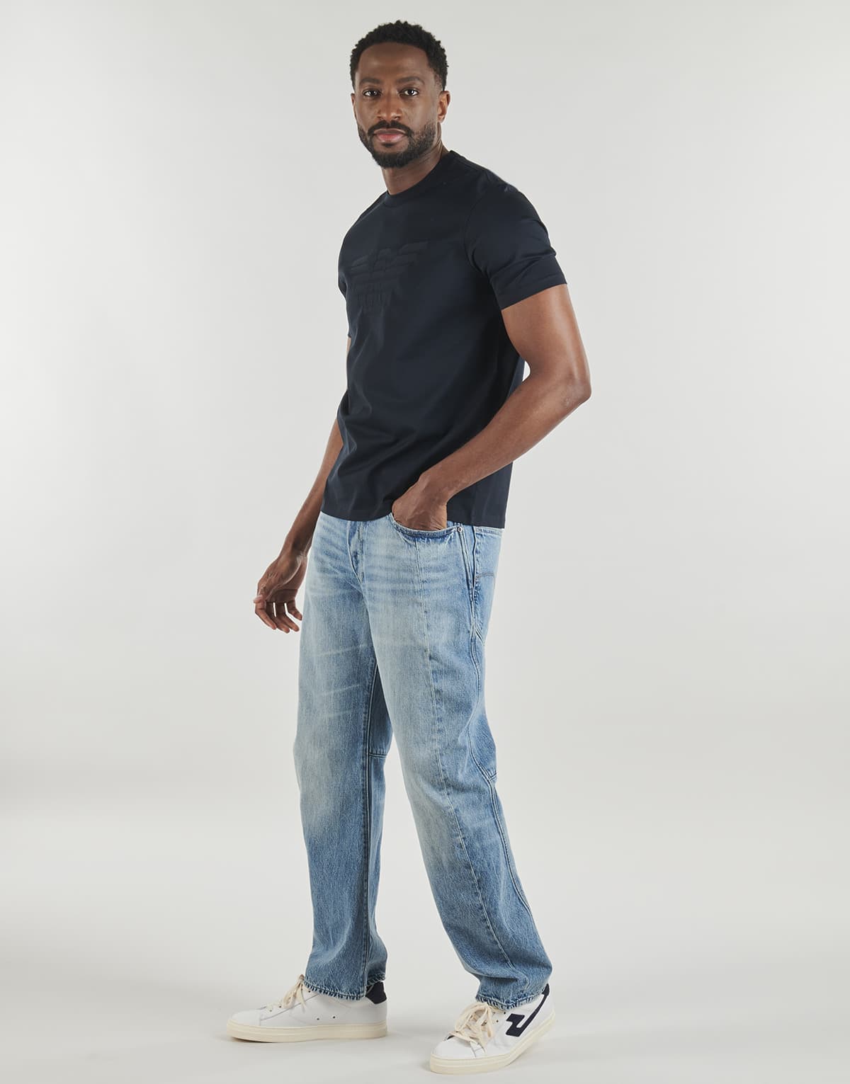 Men's T-Shirts Emporio Armani Blue