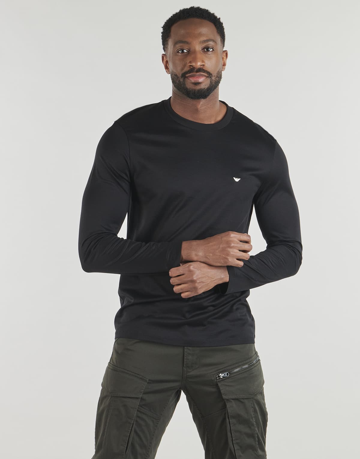 Men's T-Shirts Emporio Armani Black