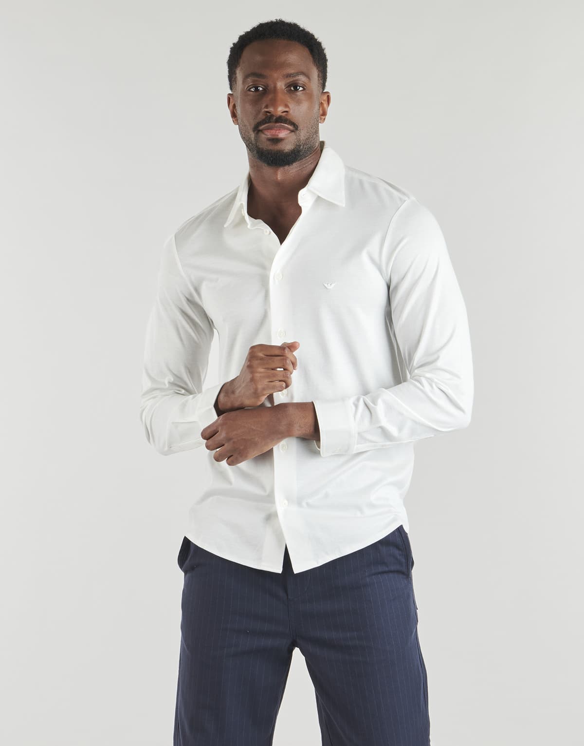 Men's Shirts Emporio Armani White
