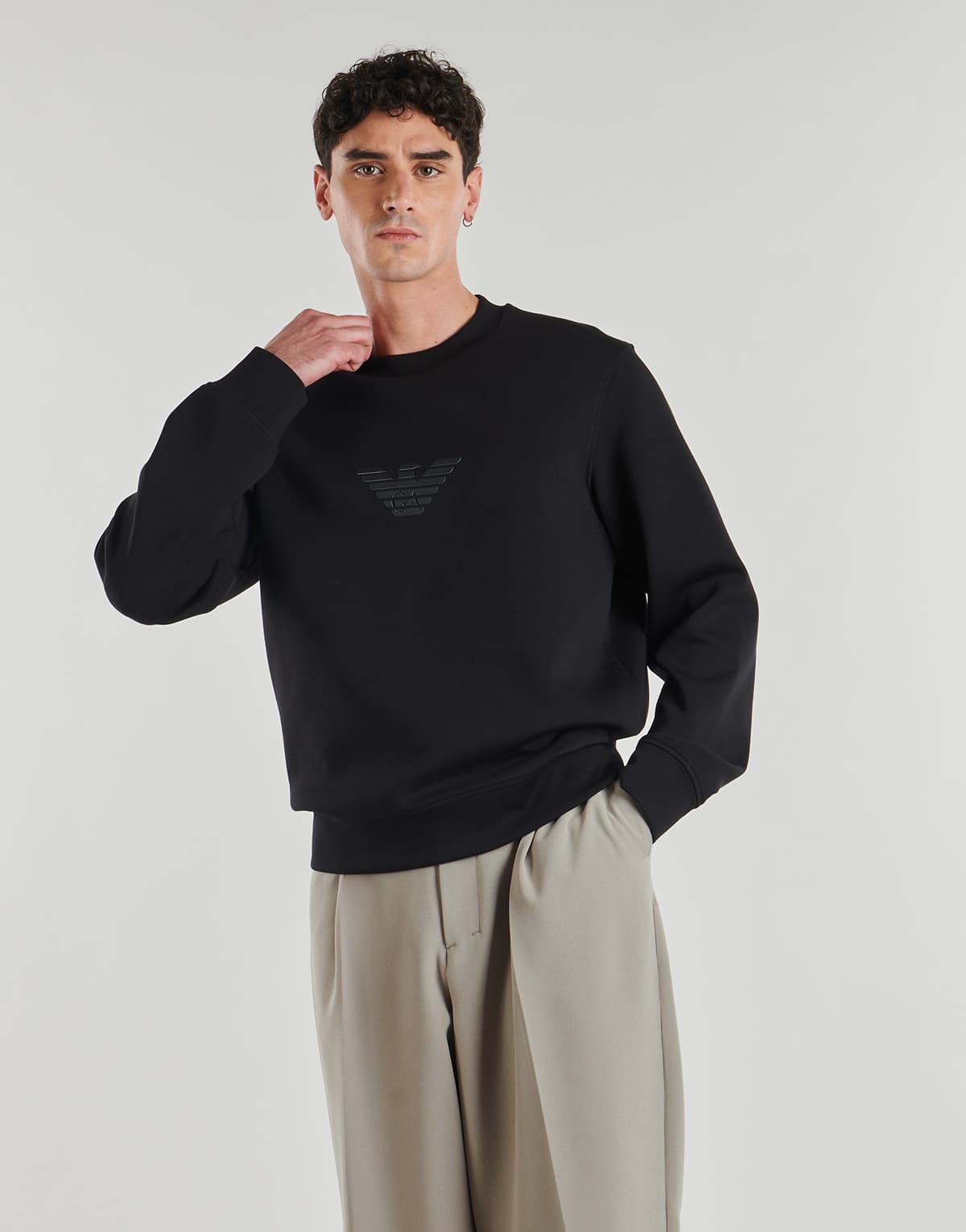 Men's Sports T-Shirts Emporio Armani Black