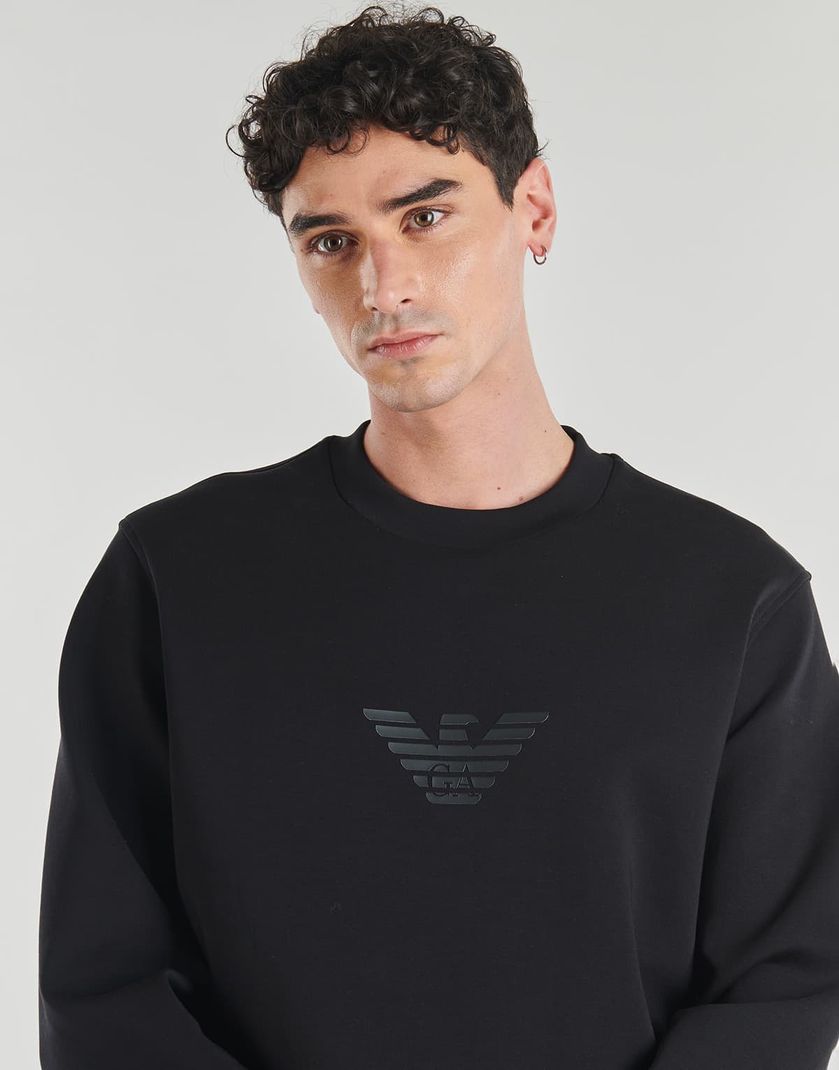 Men's Sports T-Shirts Emporio Armani Black