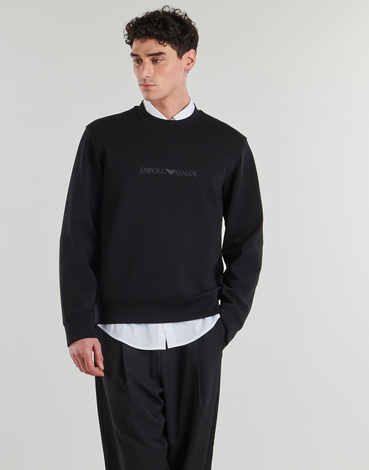 Men's Sports T-Shirts Emporio Armani Black