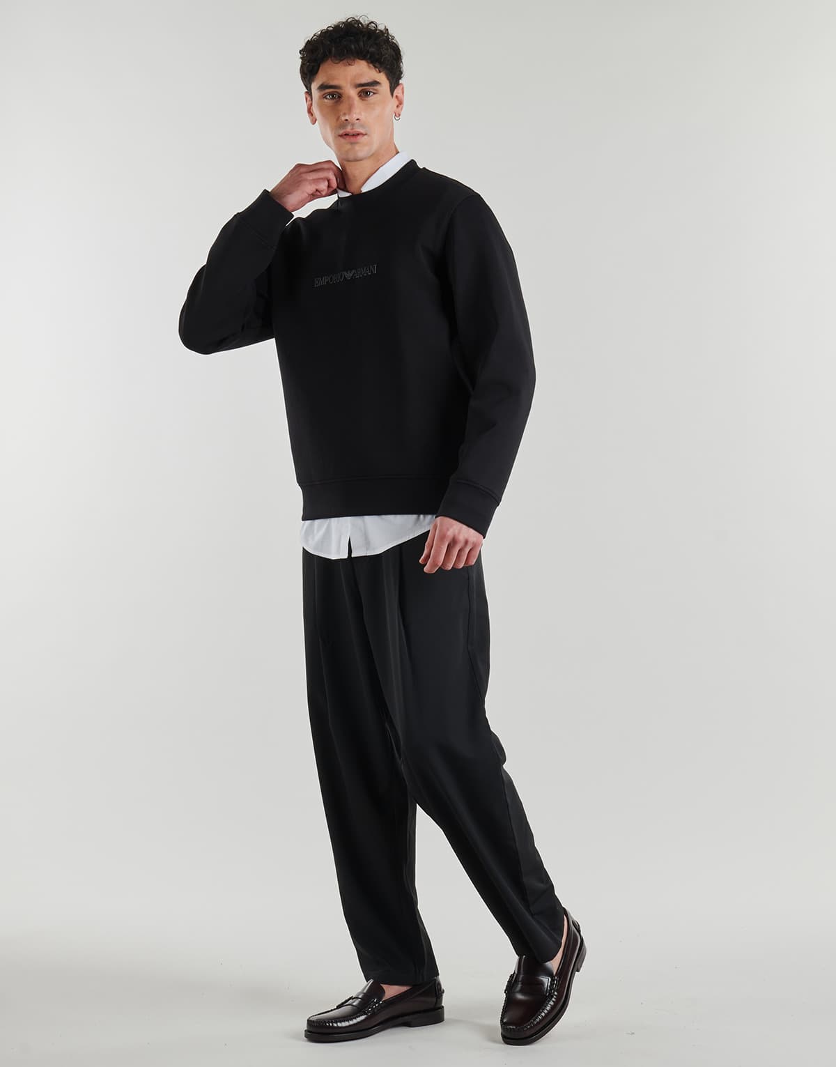 Men's Sports T-Shirts Emporio Armani Black