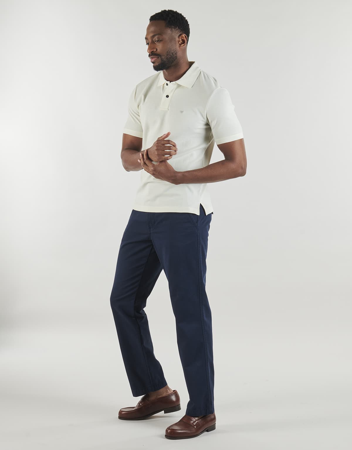 Men's Polo Shirts Emporio Armani White