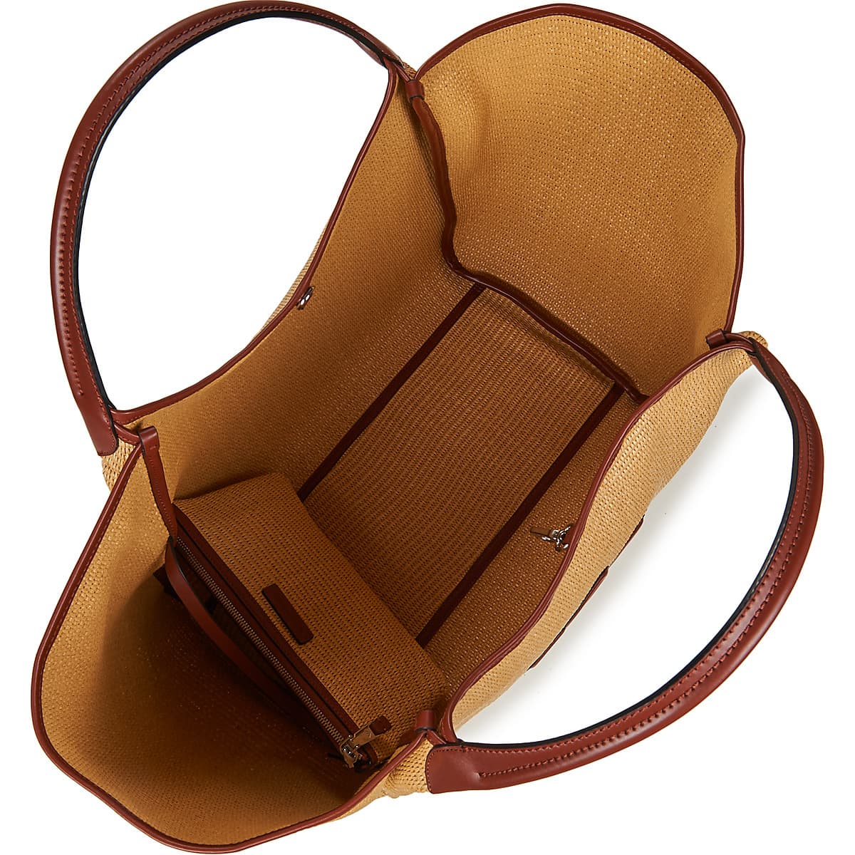 Straw Large Shopper Bag Women Emporio Armani