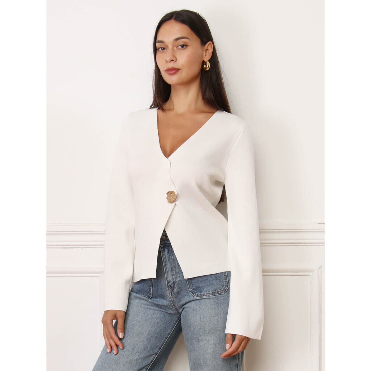 Women's Jackets La Modeuse White