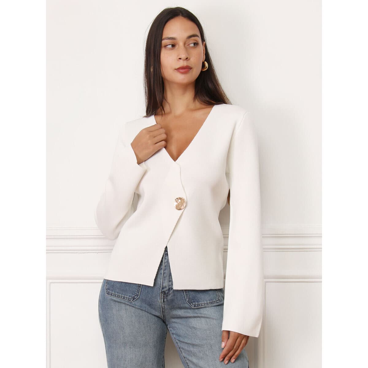 Women's Jackets La Modeuse White