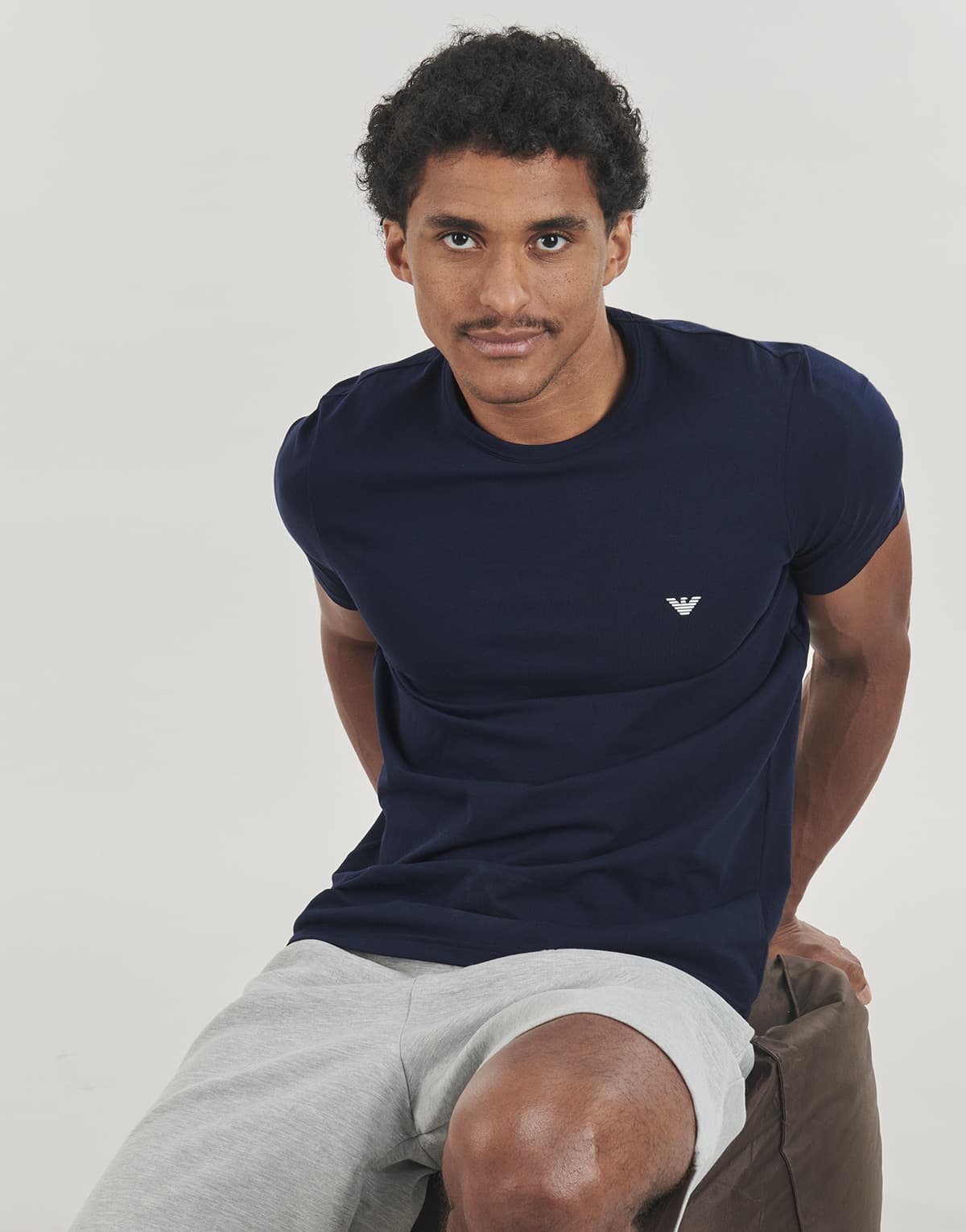 Men's T-Shirts Emporio Armani Blue