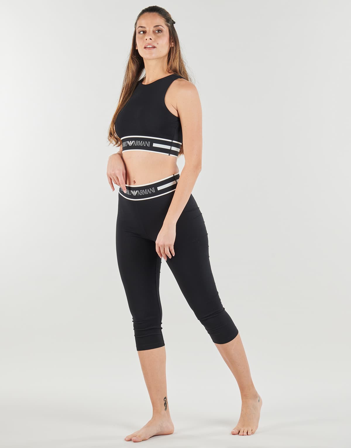 Women's Shorts Emporio Armani Black