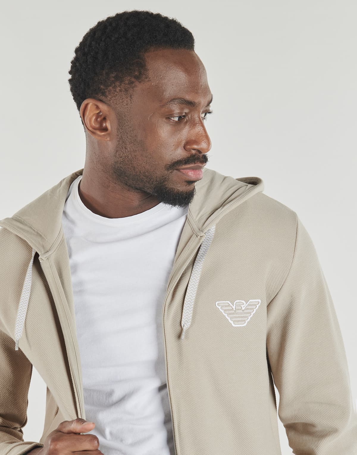 Men's Sweatshirts Emporio Armani Beige