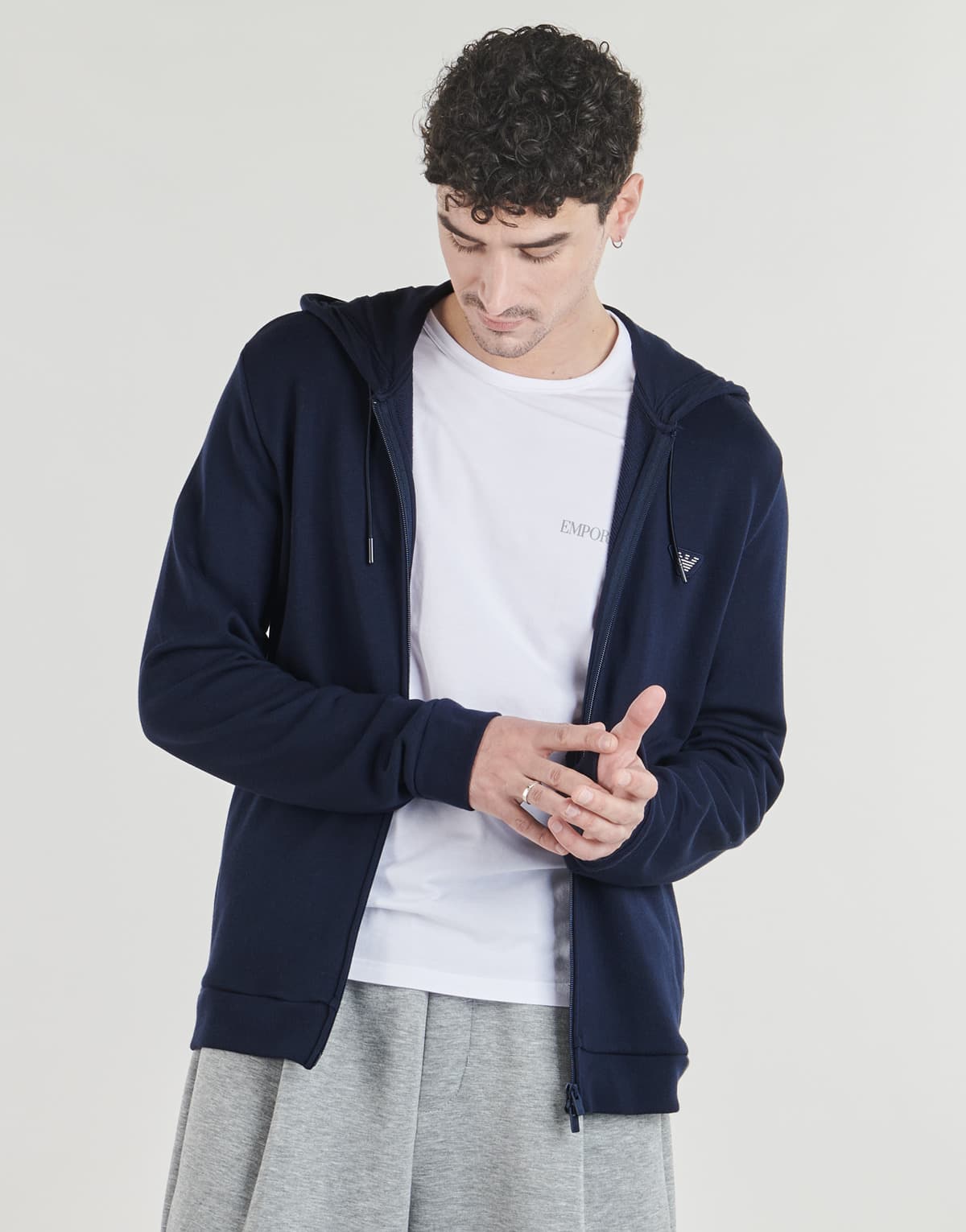 Men's Sweatshirts Emporio Armani Blue