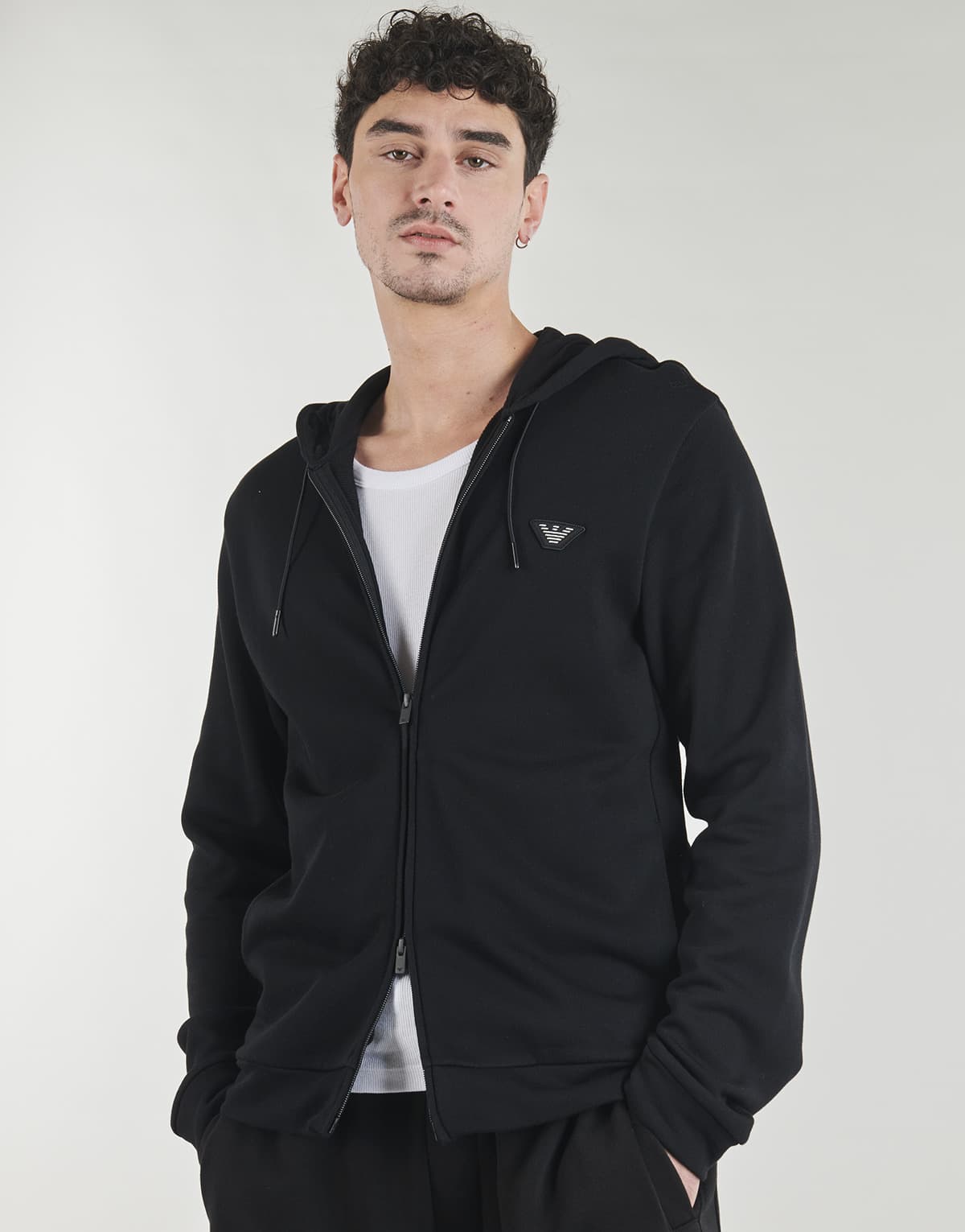 Men's Sweatshirts Emporio Armani Black