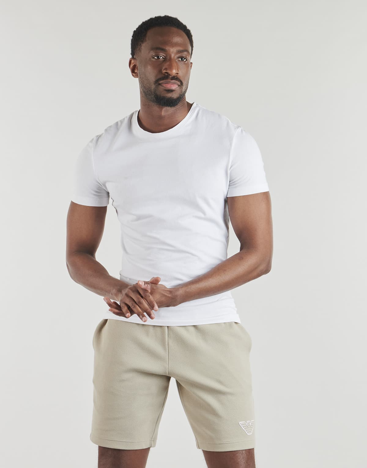 Men's Shorts Emporio Armani Beige