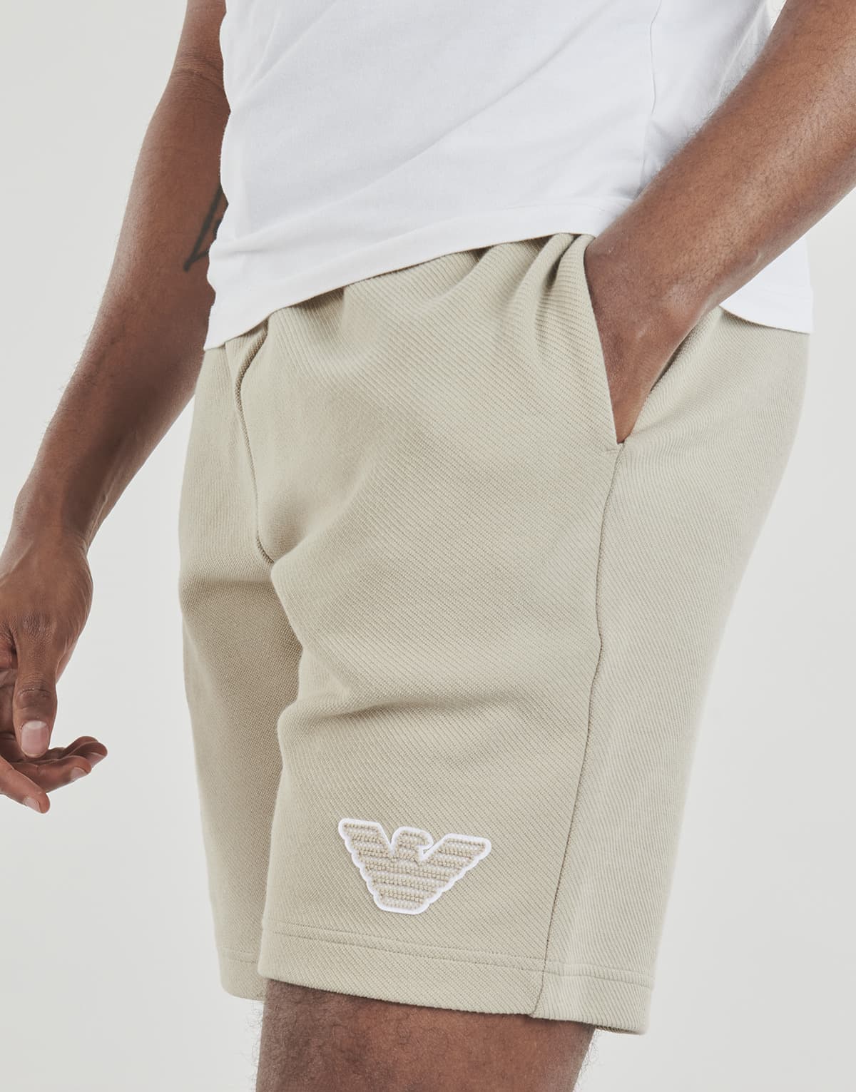 Men's Shorts Emporio Armani Beige
