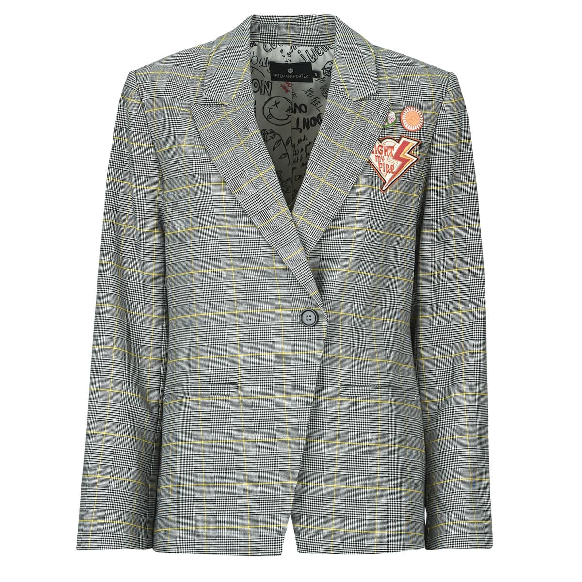 Women's Blazers Freeman T.Porter Gray