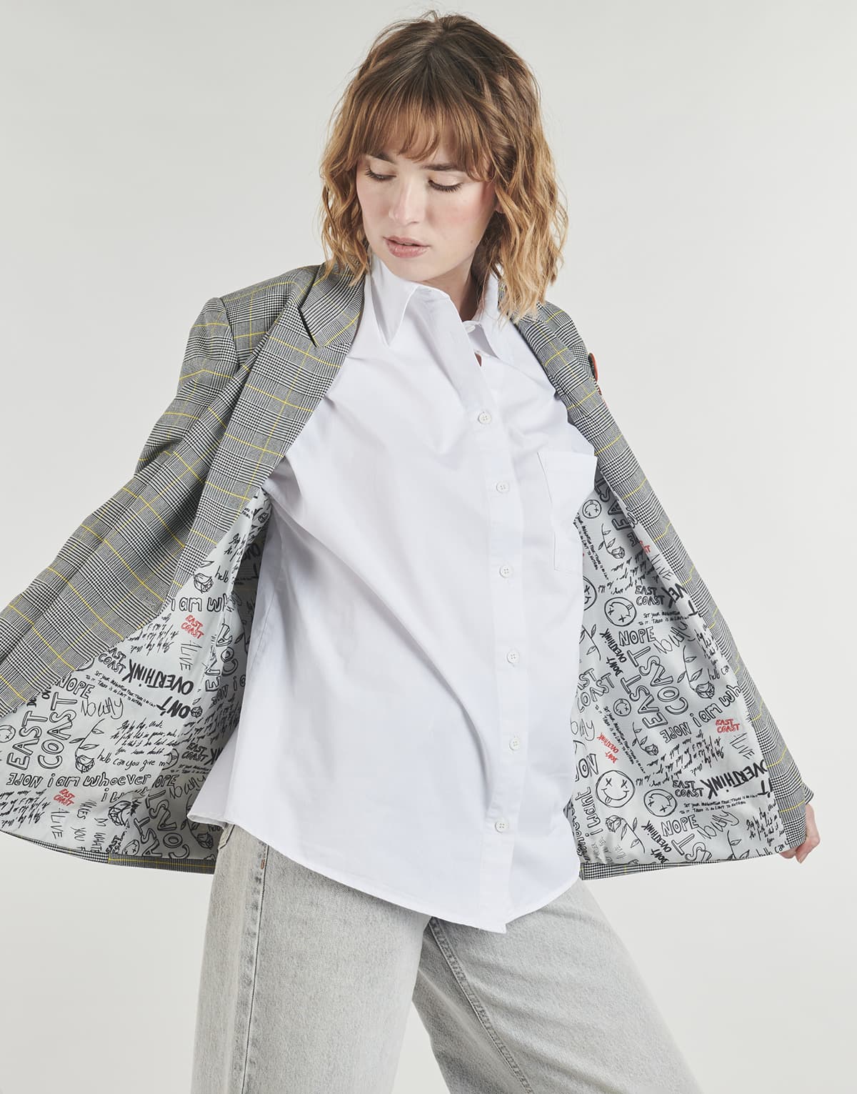 Women's Blazers Freeman T.Porter Gray