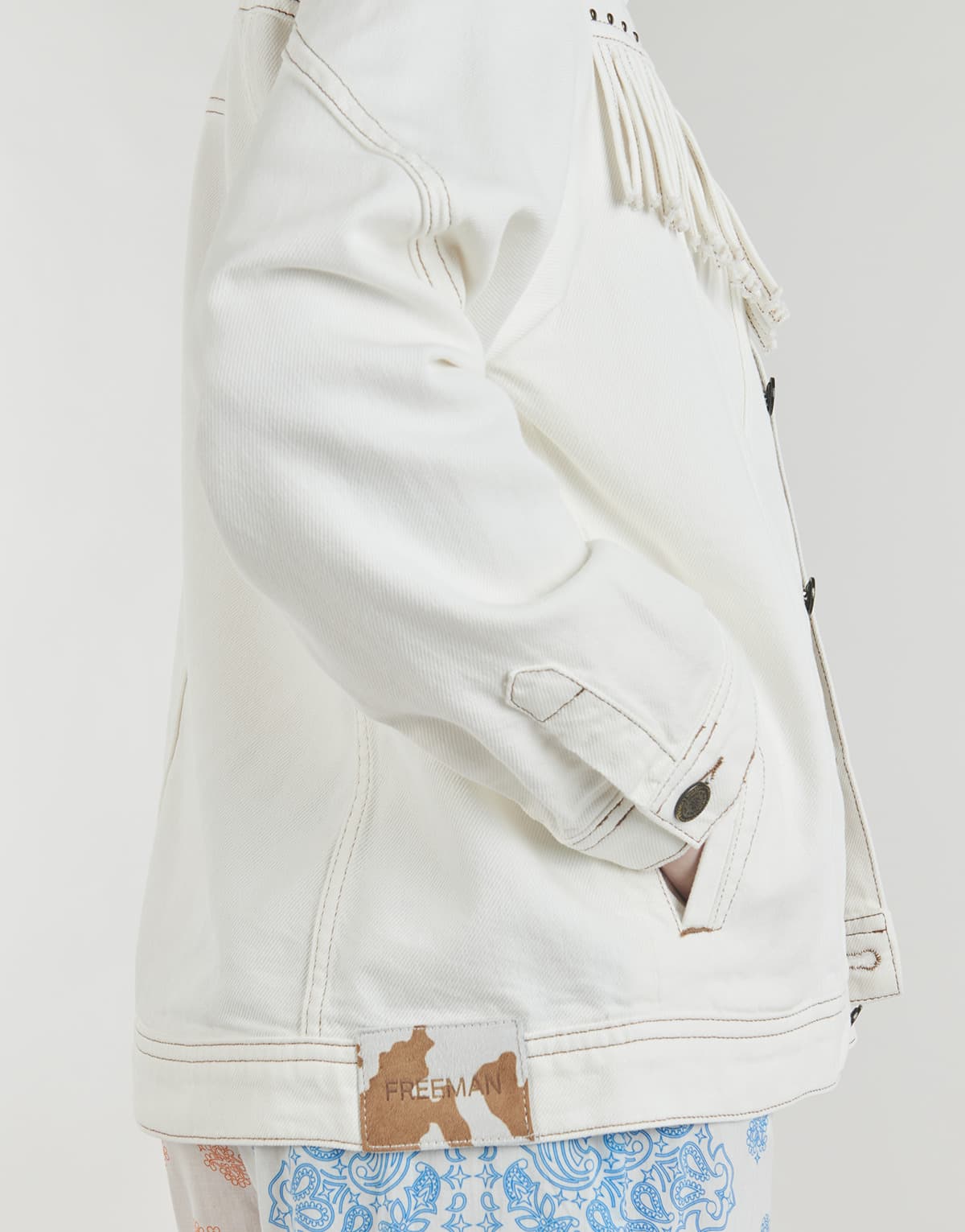 Women's Blazers Freeman T.Porter White