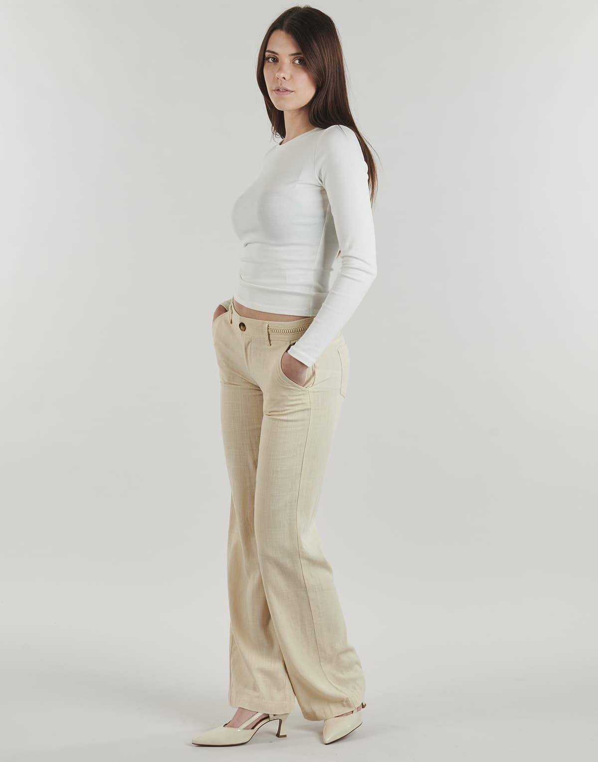 Women's Pants Freeman T.Porter Beige