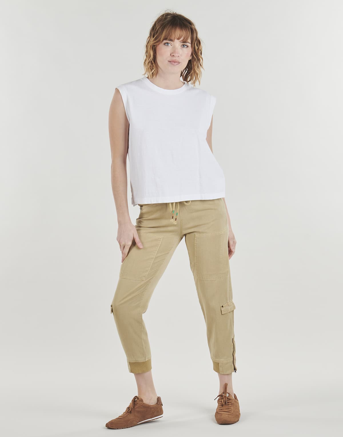 Women's Pants Freeman T.Porter Beige