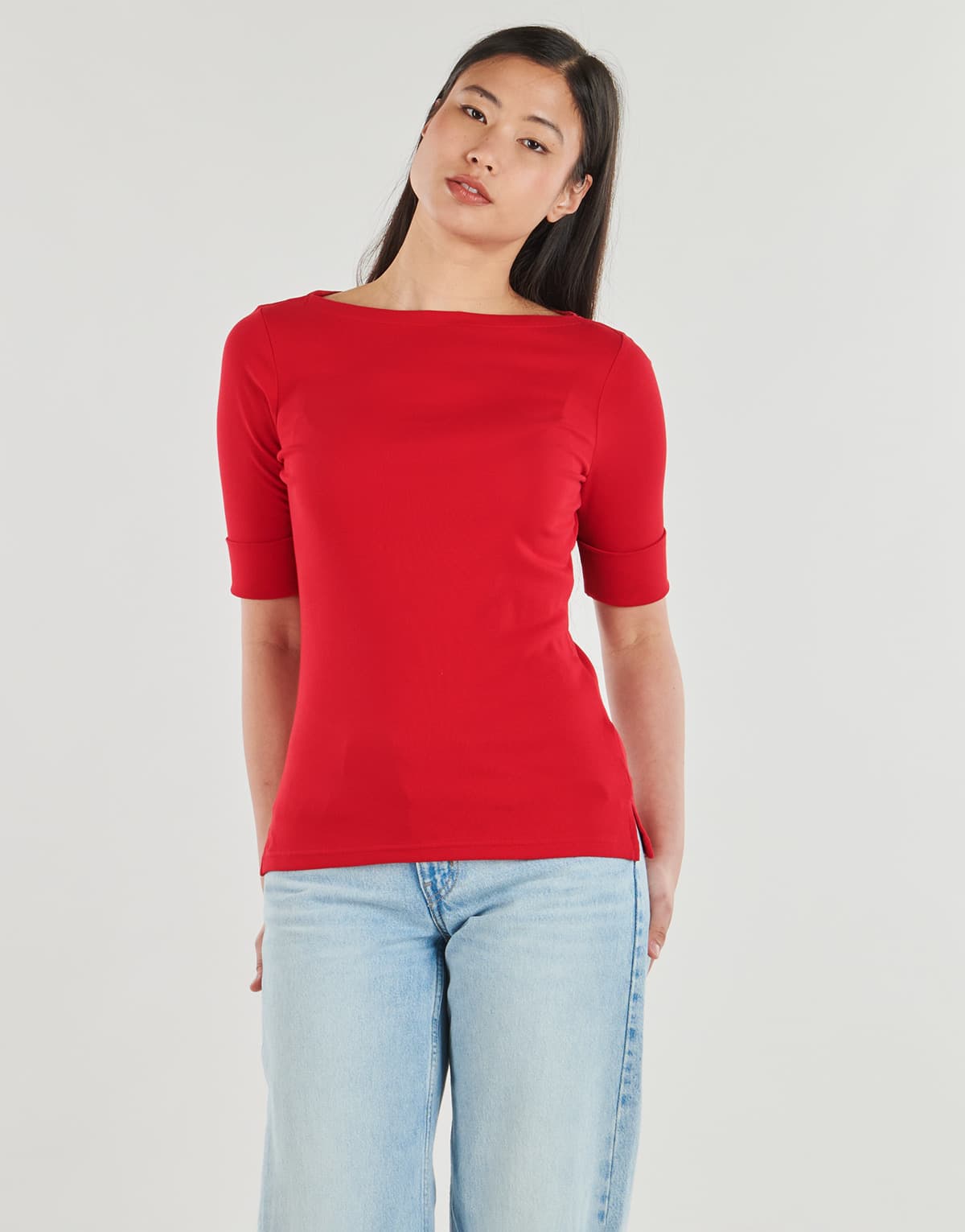 Women's T-Shirts Lauren Ralph Lauren Red