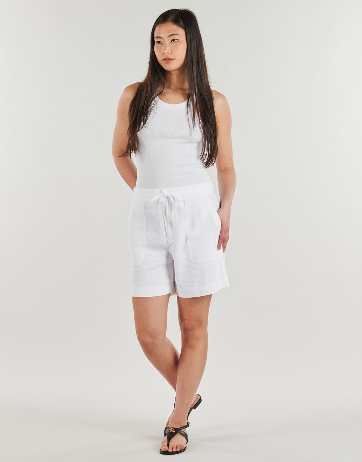 Women's Shorts Lauren Ralph Lauren White