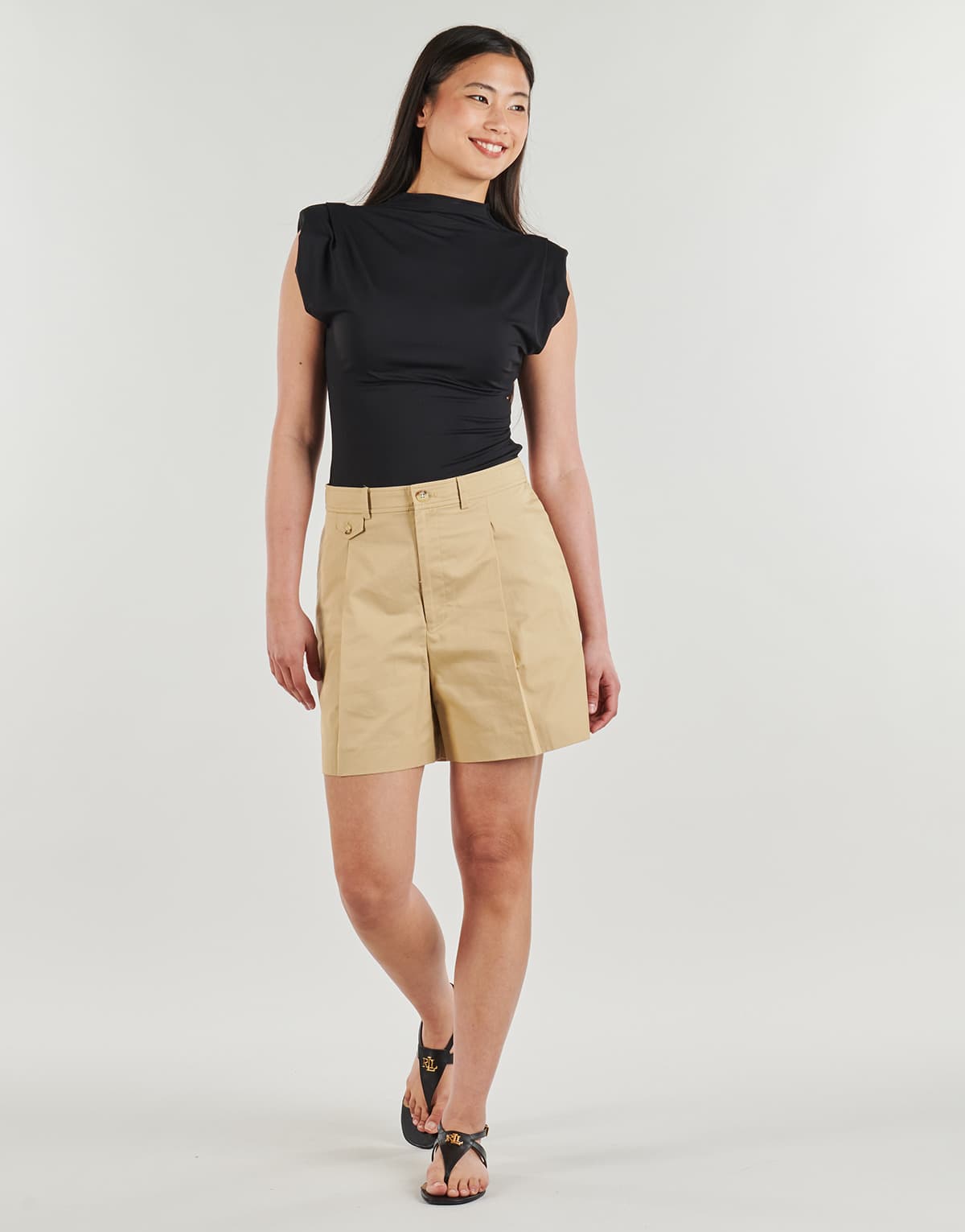 Women's Shorts Lauren Ralph Lauren Beige