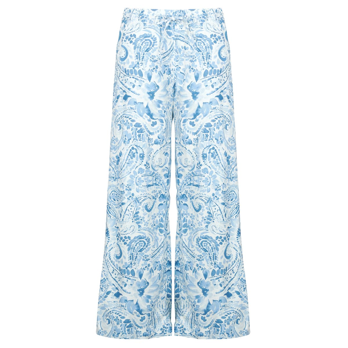 Παντελόνα Lauren Ralph Lauren WOVEN-WIDE LEG-PANTS