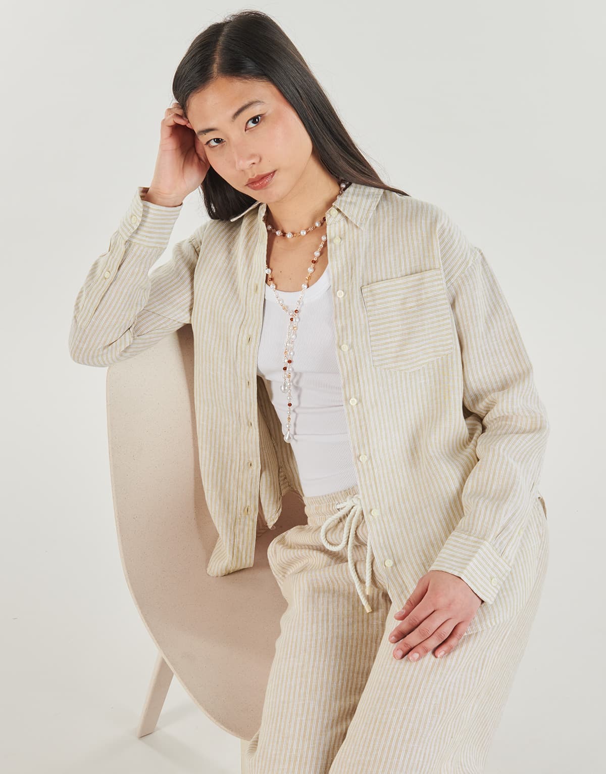 Women's Shirts Lauren Ralph Lauren Beige