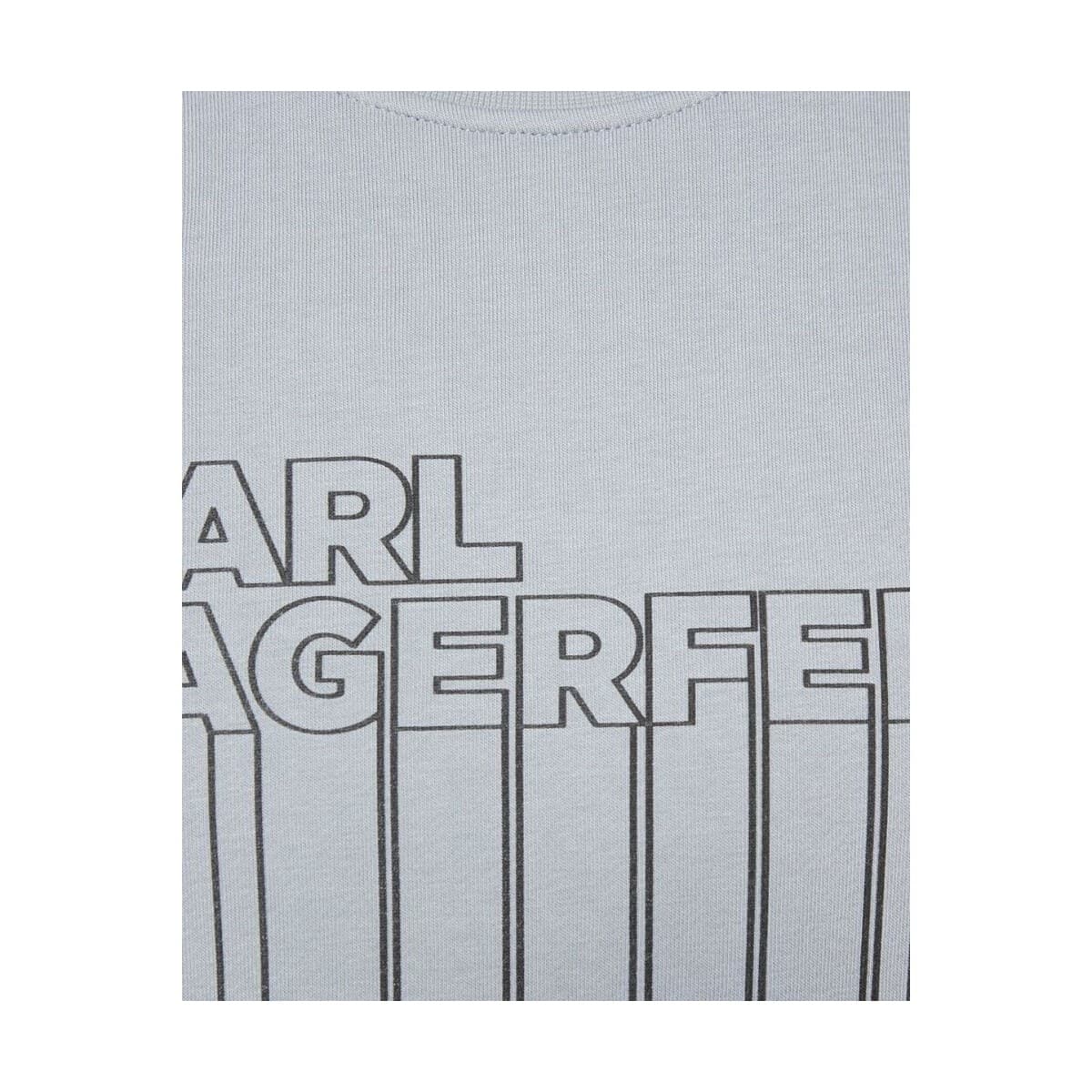 Men's Sports T-Shirts Karl Lagerfeld Gray