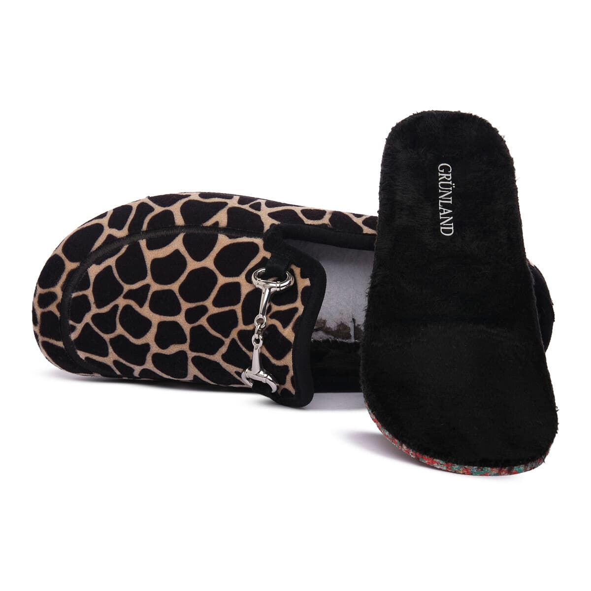 Women's House Slippers Grunland Black