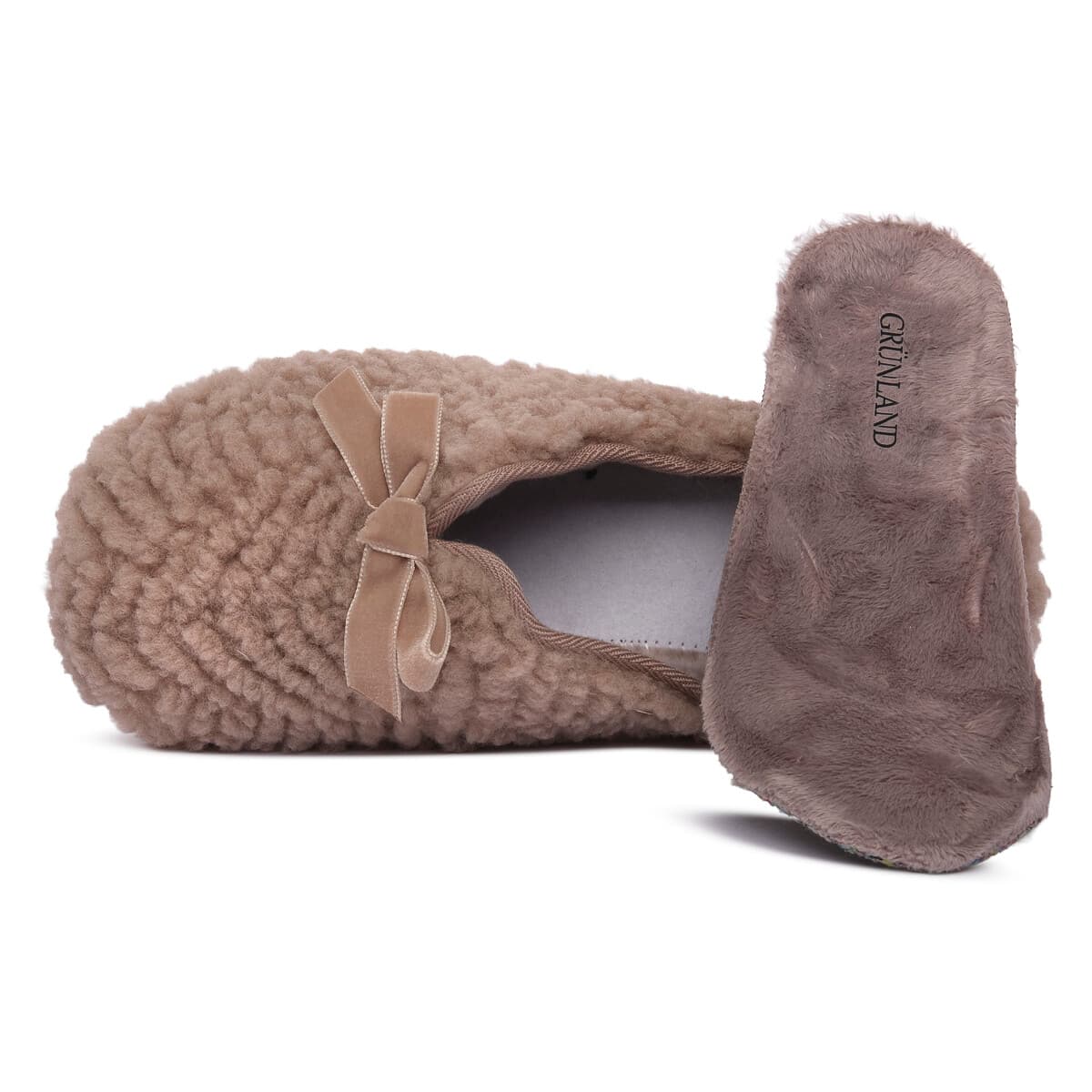 Women's House Slippers Grunland Beige